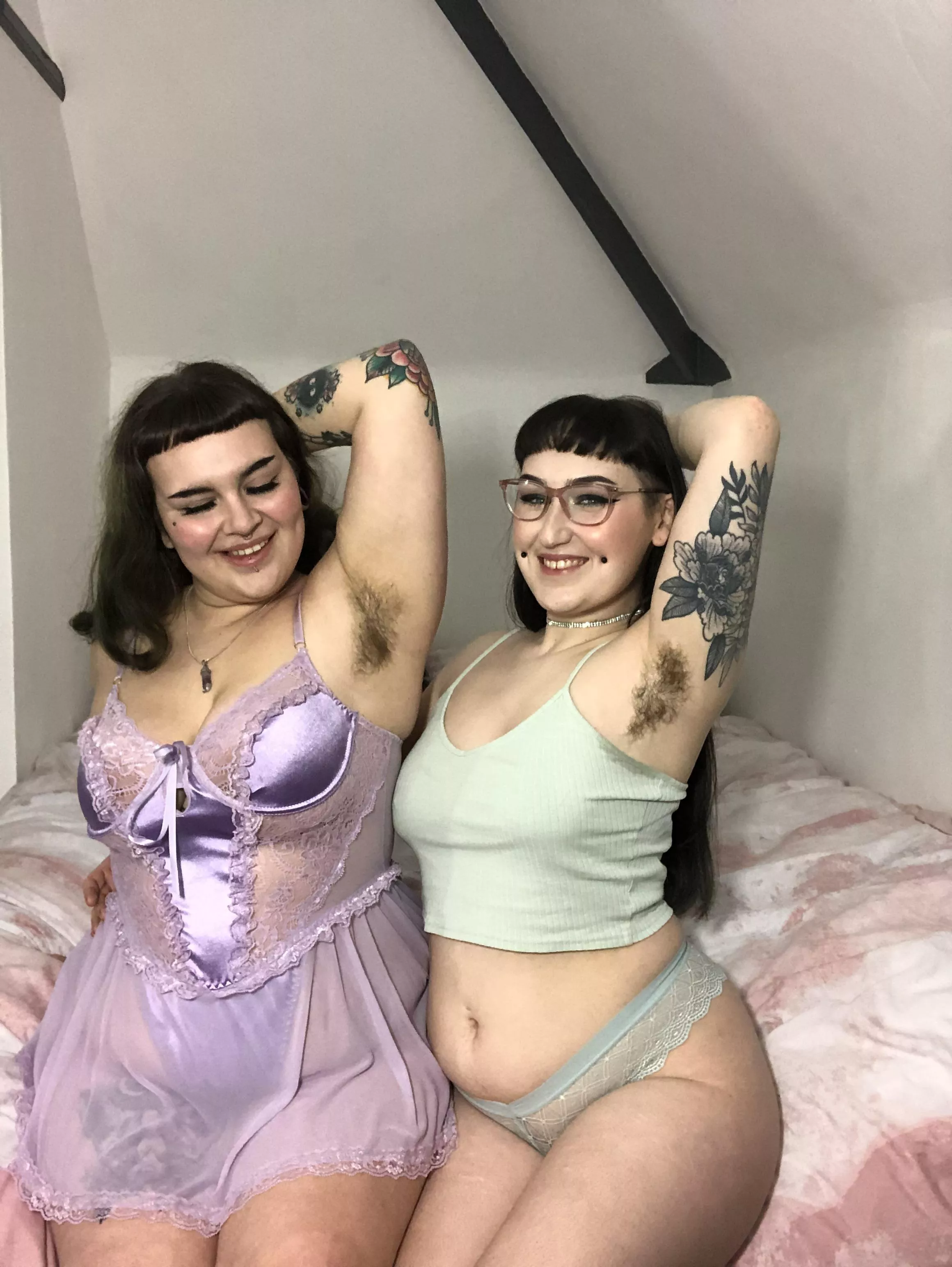 Heard you like hairy curvy girls? posted by MissViolet_