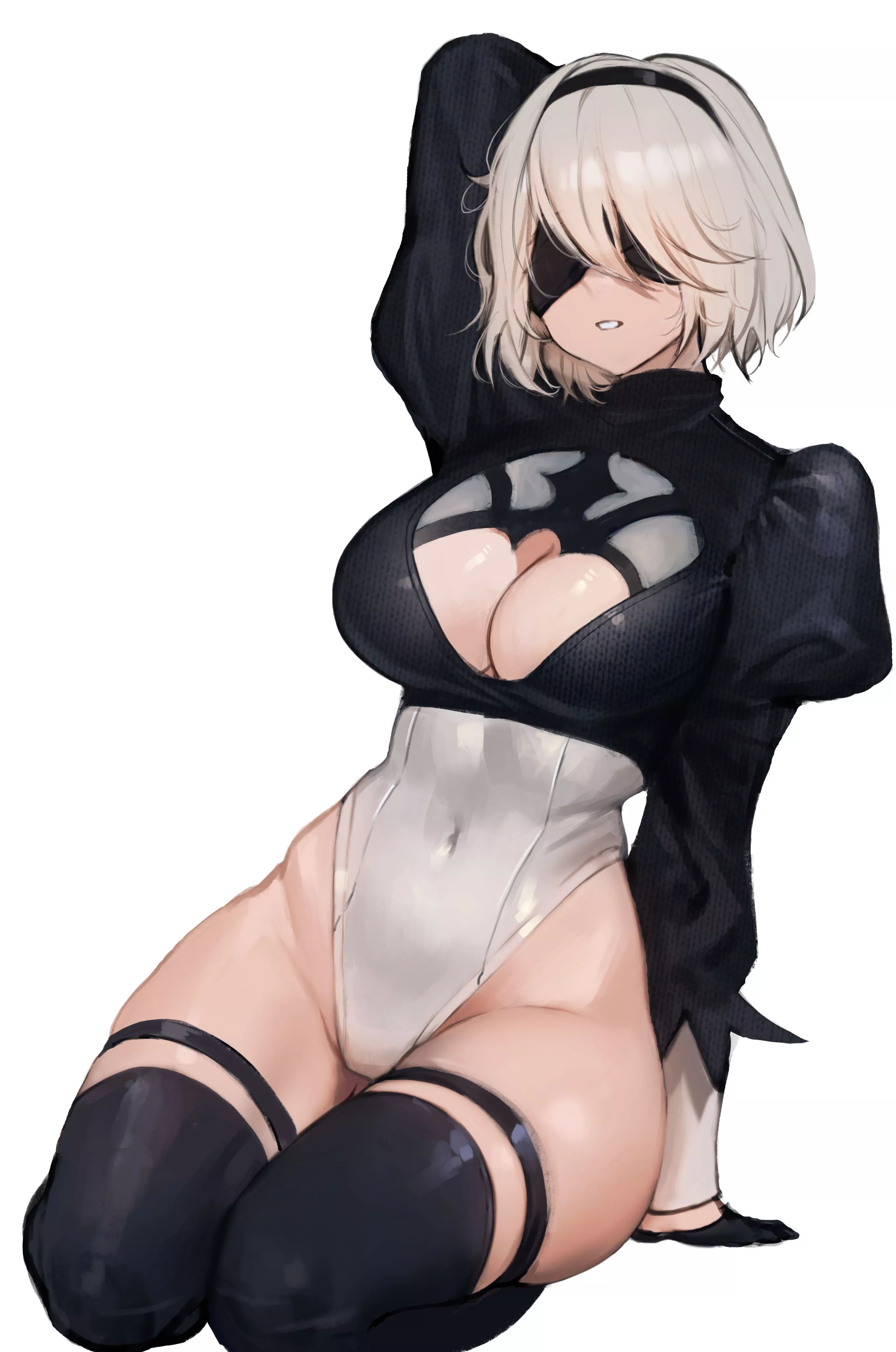 Heavenly Pose [NieR:Automata] posted by ArmorXIII