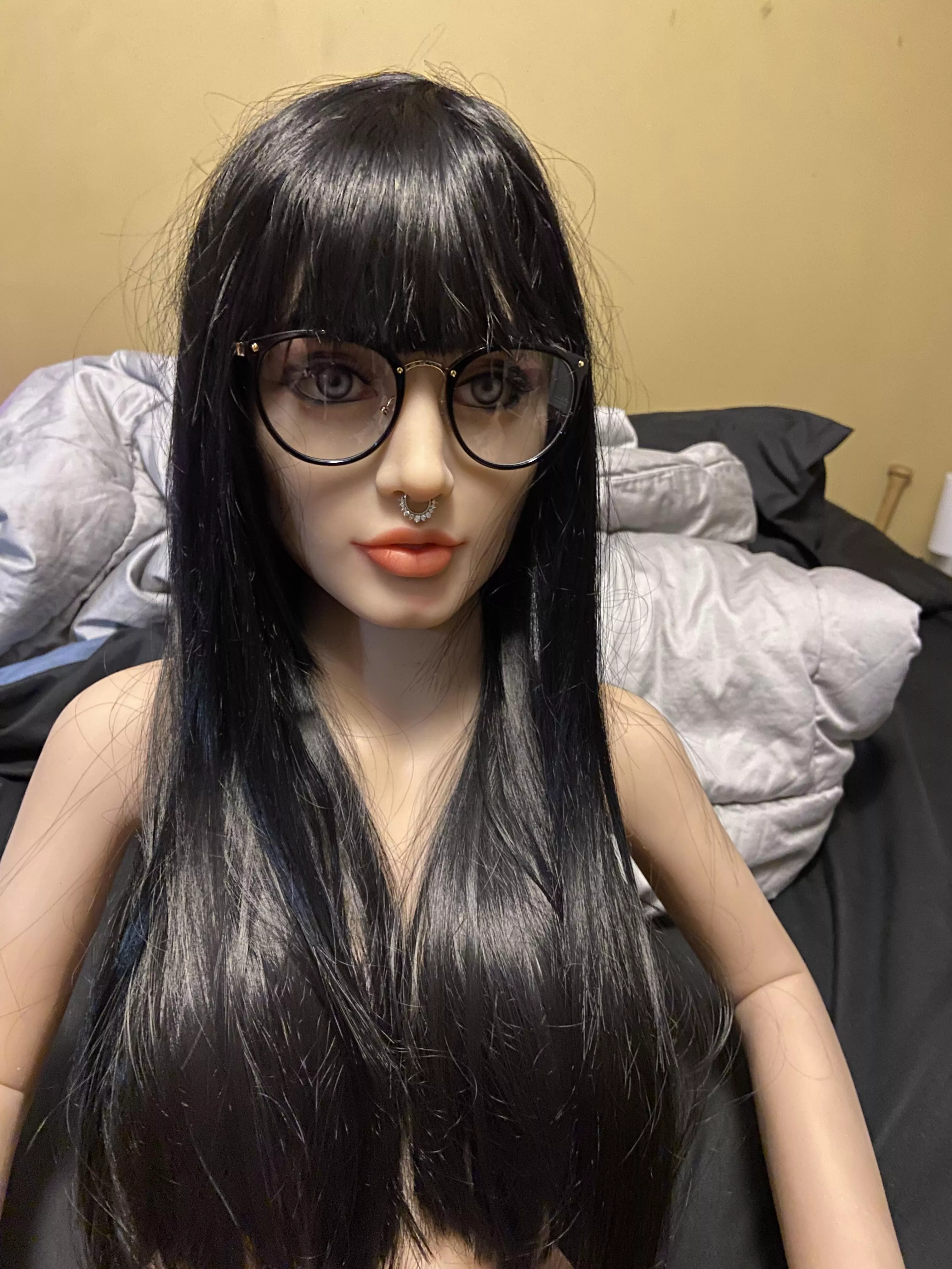 Heidi is a dream. I made a few adjustments to her hair, added some piercings, changed her nail color and gave her glasses. It was hot watching Daddy finger fuck my cunt while he drilled her right virgin holes. Here’s just a taste. Will add more photos  posted by Littlemissrosiecheek