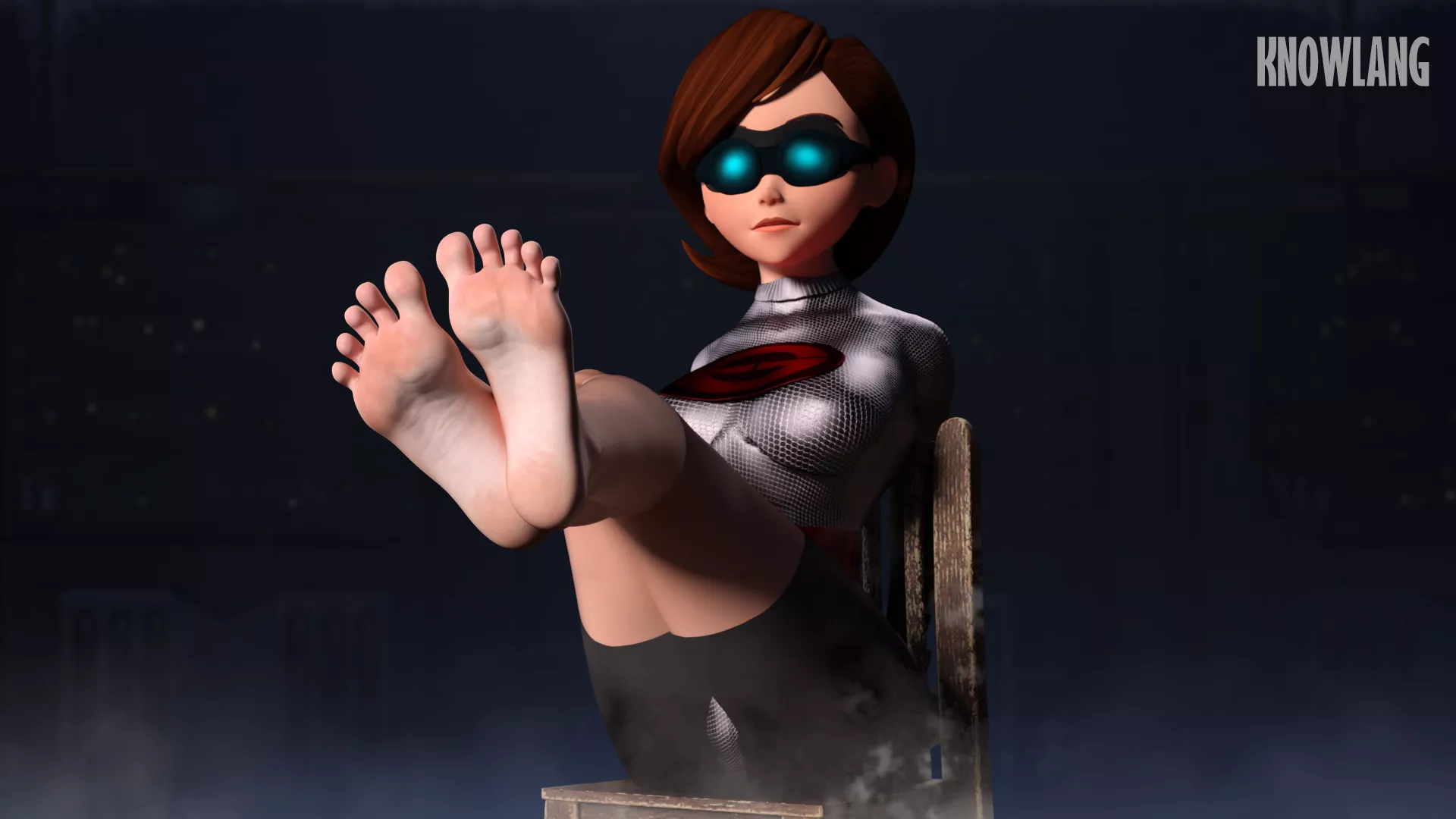 Helen Parr - Hypno-goggles [The Incredibles] posted by knowlang