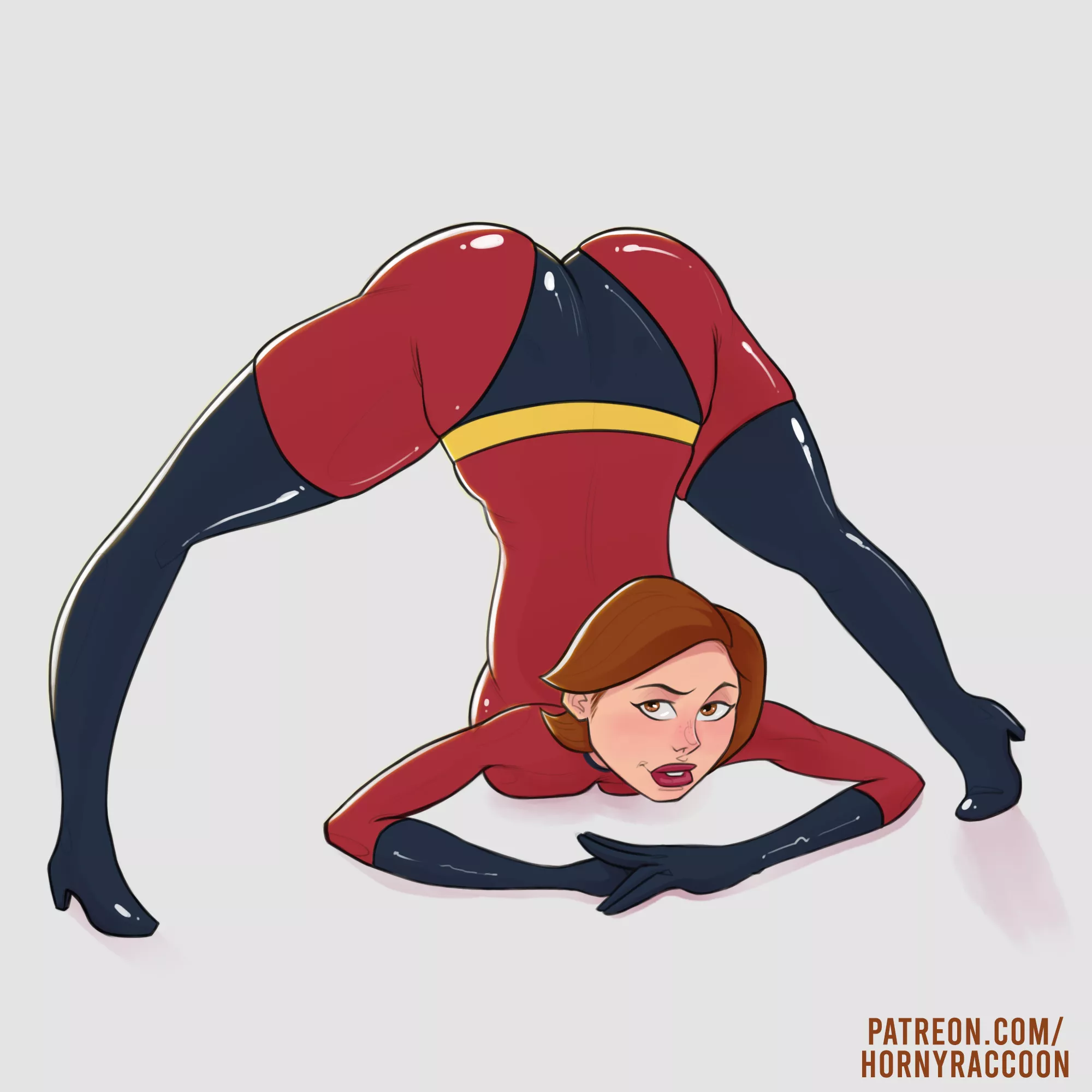 Helen Parr makes Jack O challenge look easy [The Incredibles] (hornyraccoon) posted by hornyraccoon69