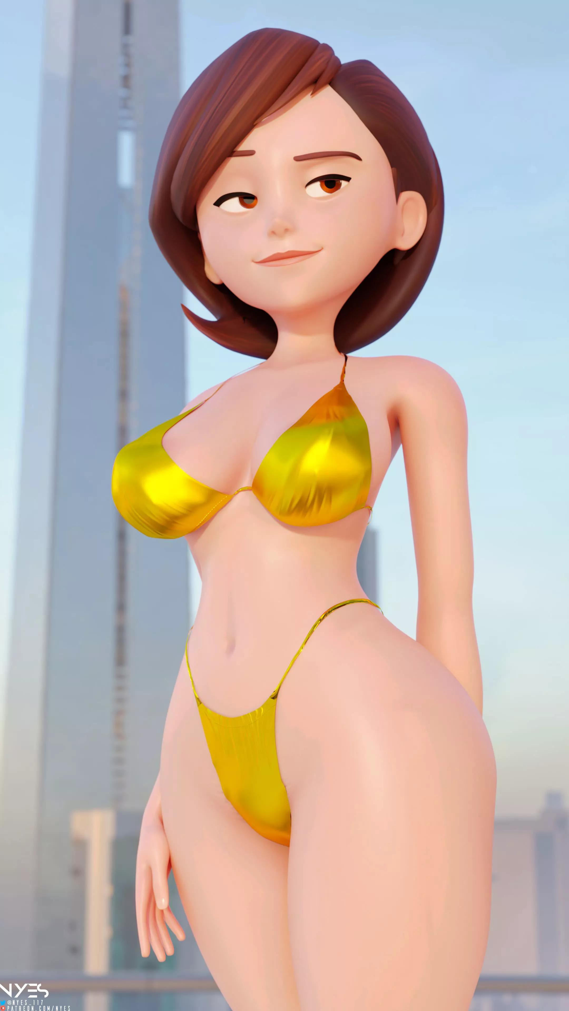 Helen Parr (Nyes) [The Incredibles] posted by Kuro-Oji