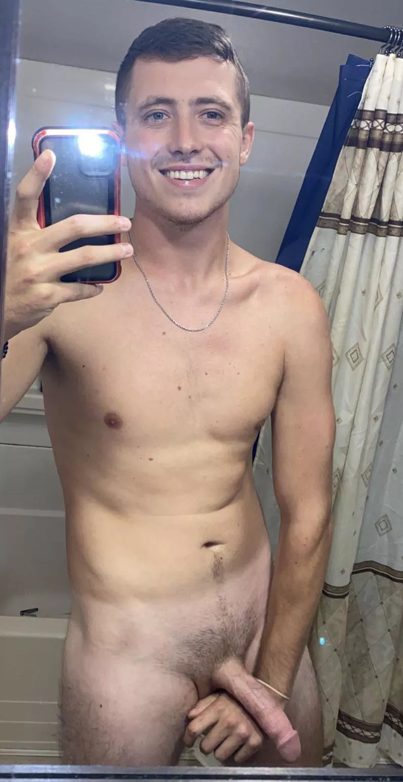 Help me get this cock fully hard🤤 posted by That_Dude1516