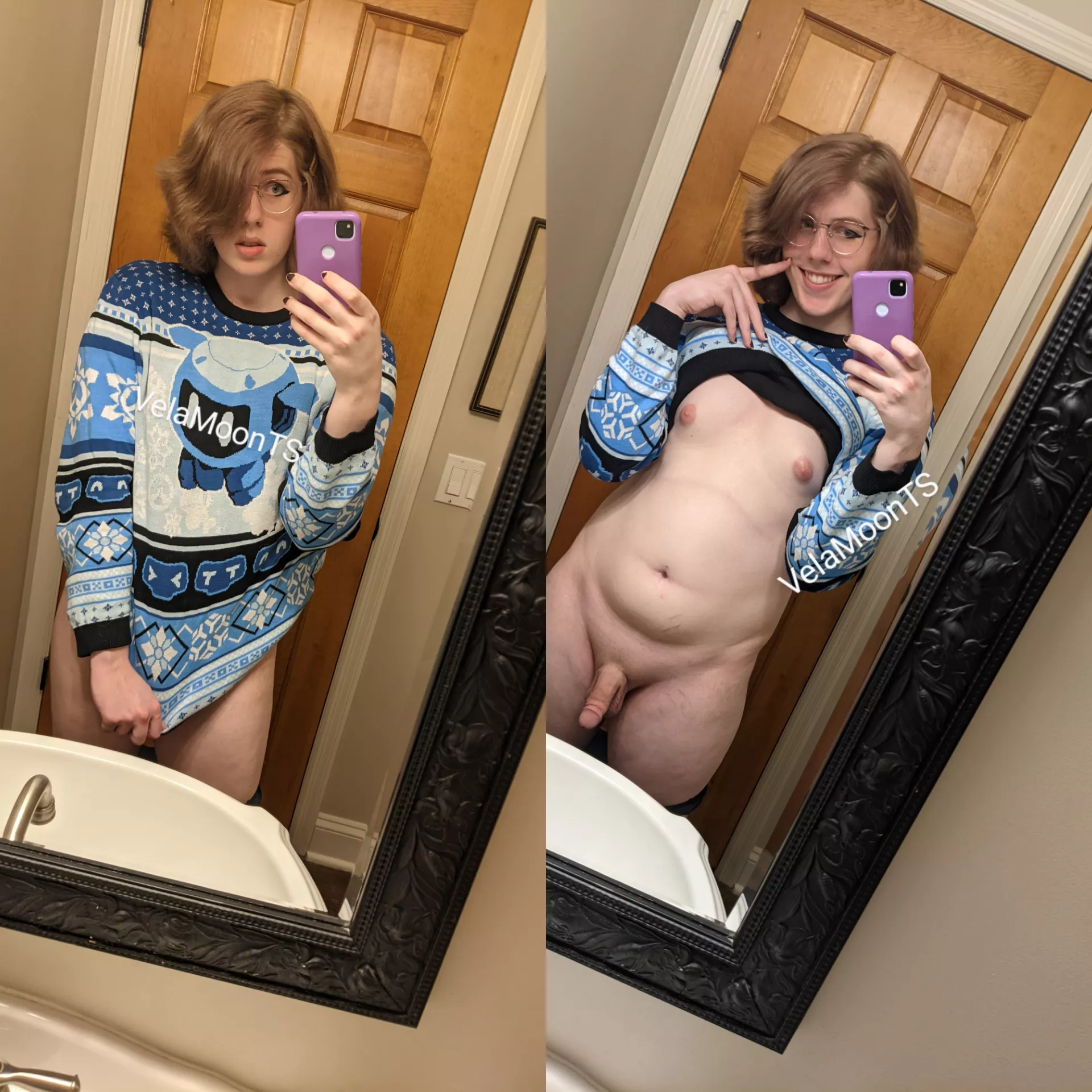 Here are my Christmas nudes I forgot to post here ðŸ’• posted by VelaMoon