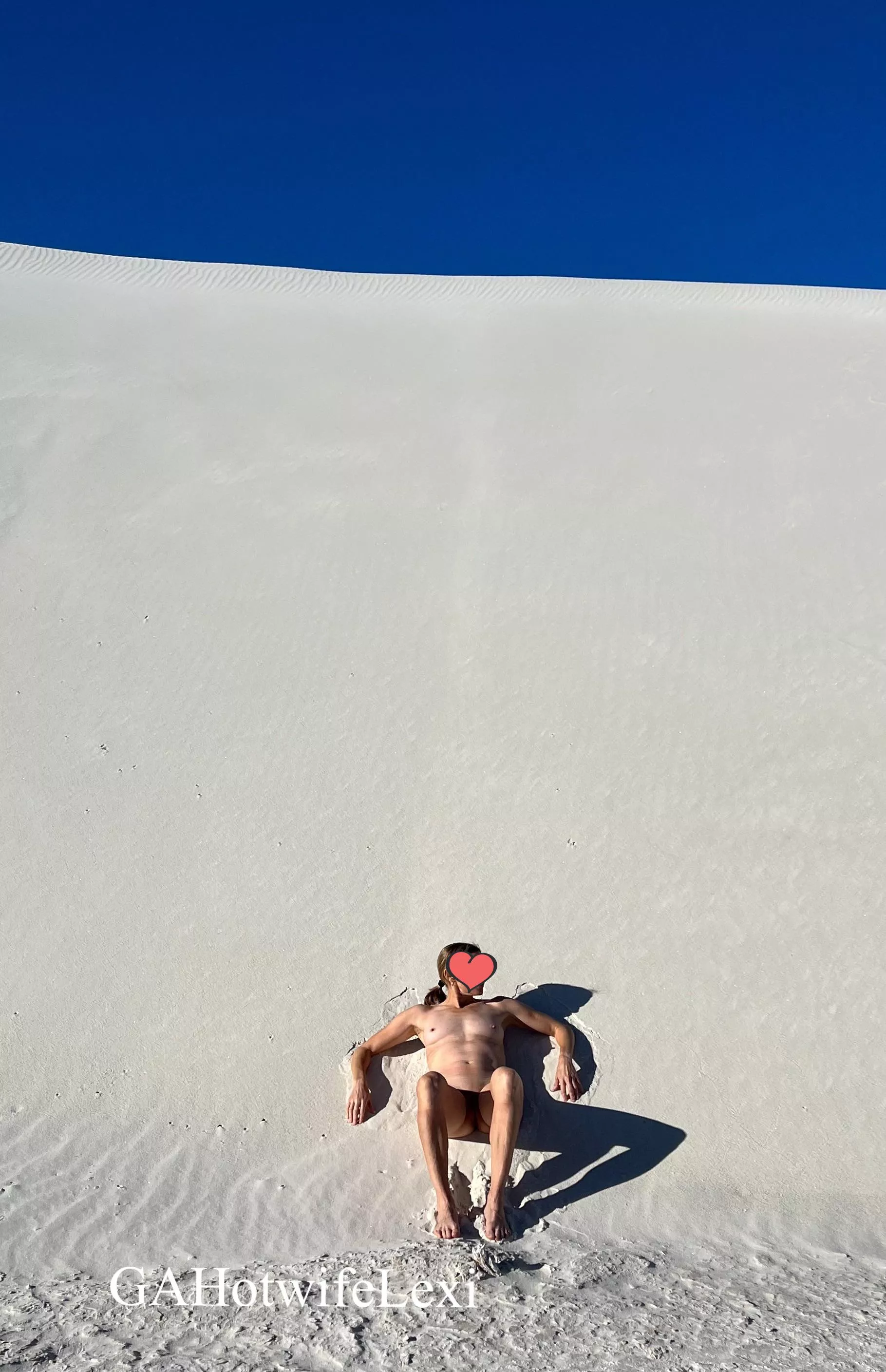 Here is my hubby’s favorite shot from White Sands. posted by GAHotwifeLexi