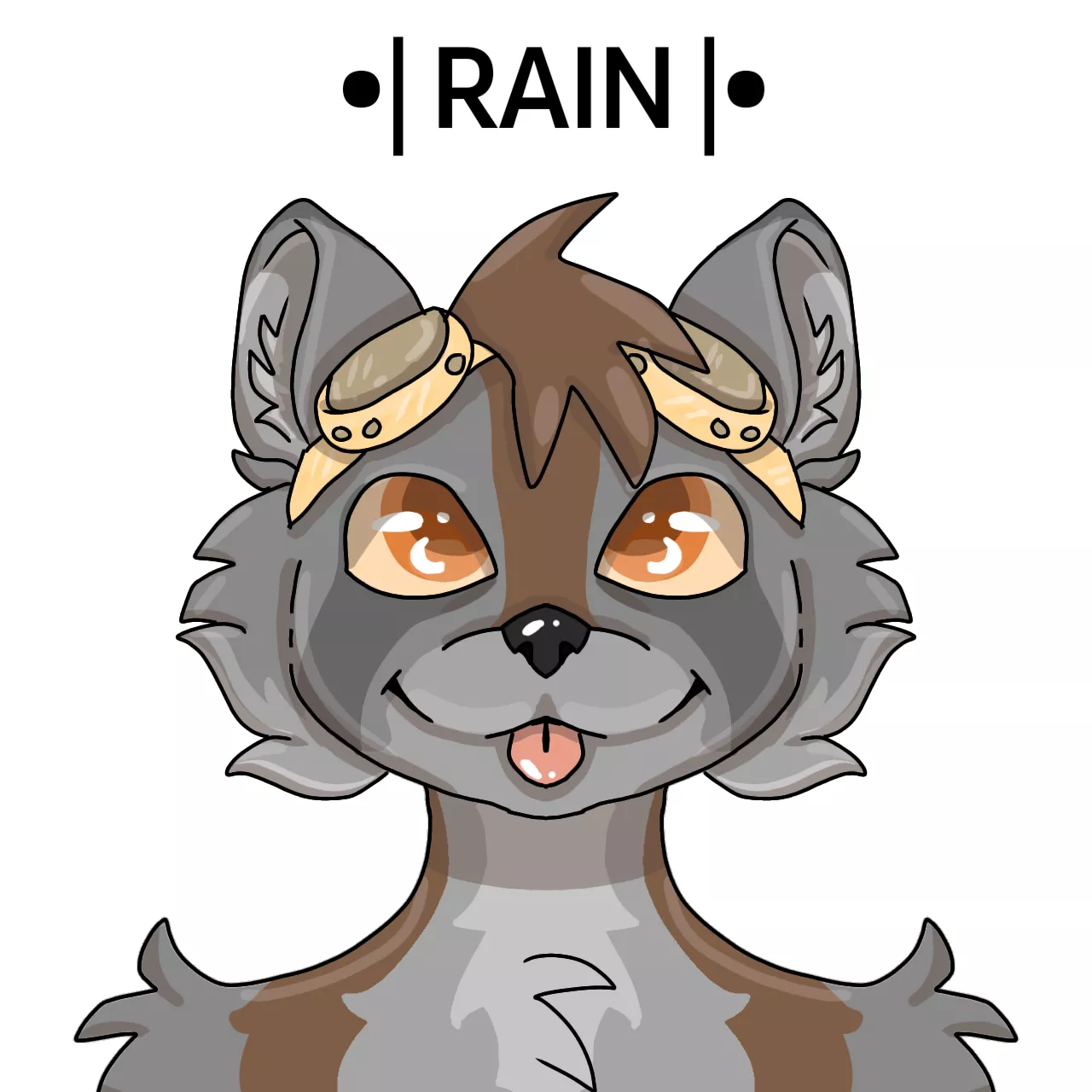 here's my sona Rain! I made him about a week ago and I already love him so much loll posted by jaficatt