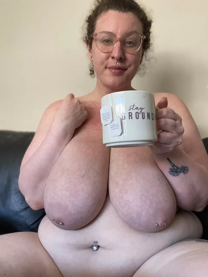 Here's some titties to go with your coffee 😊 posted by DelilahBrooke