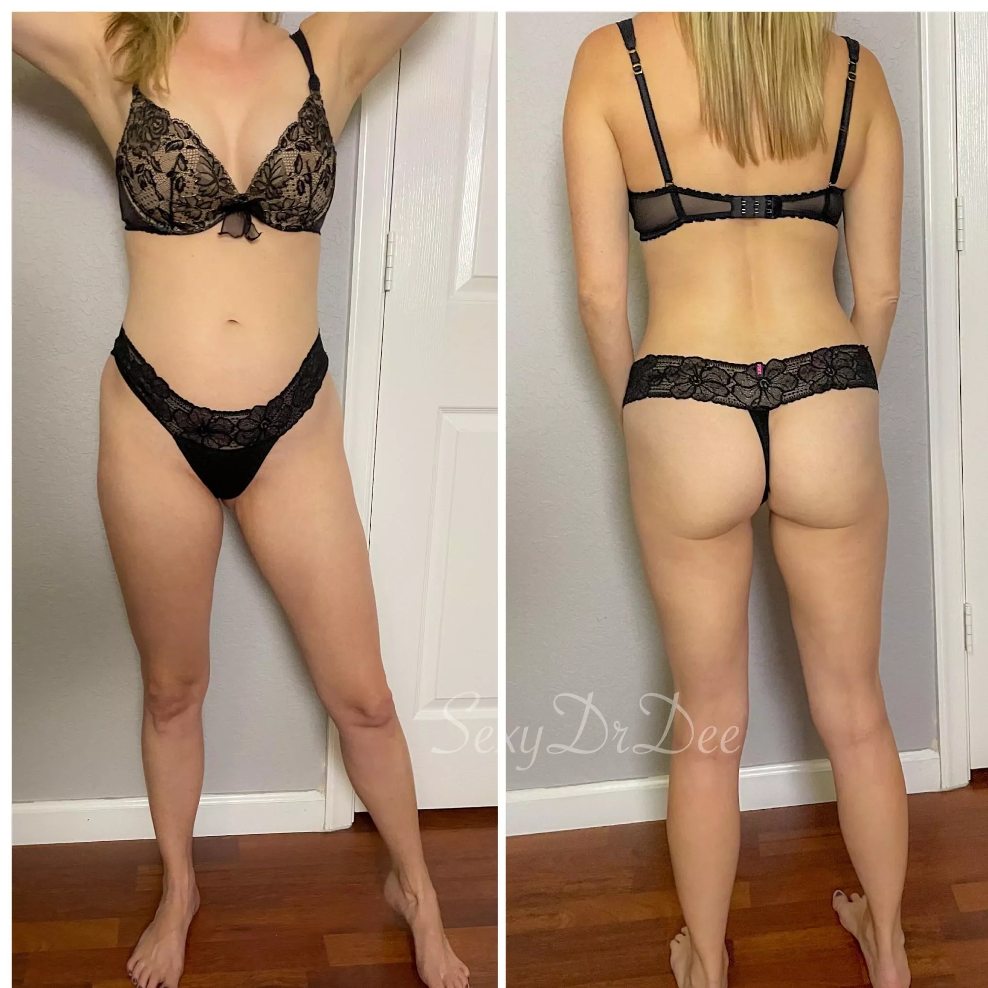 Here’s the front and back of this matching set 36[f] posted by SexyDrDee