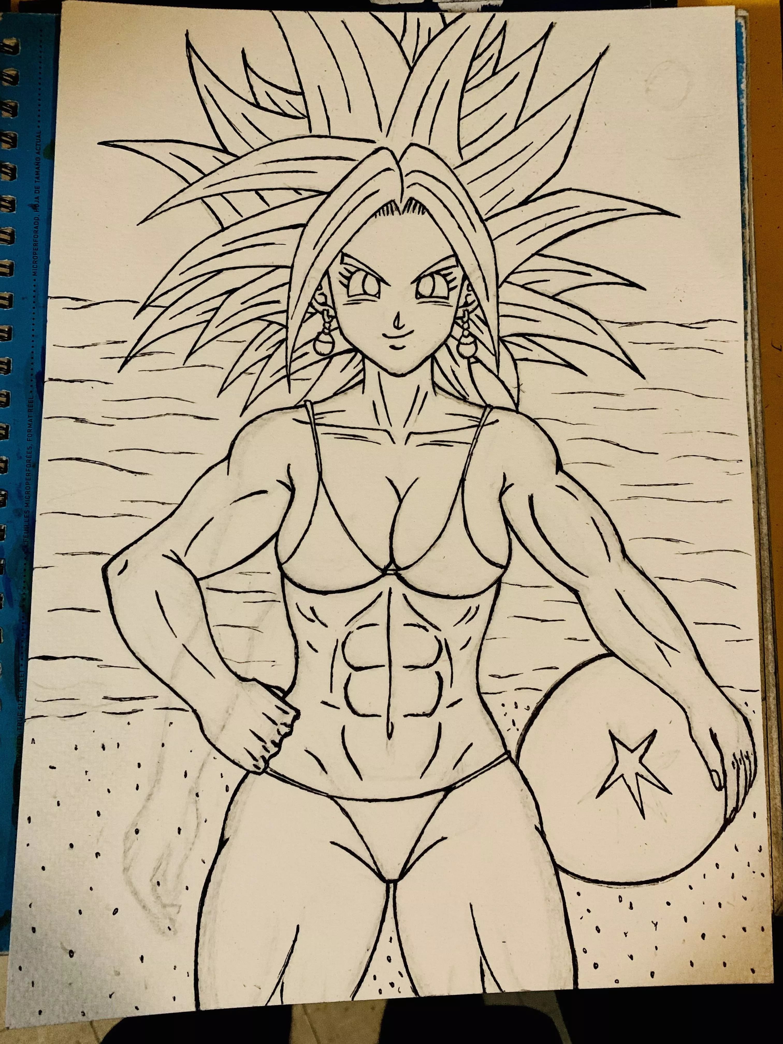 Hey everyone how’s my drawing of kefla. posted by ArtsForever