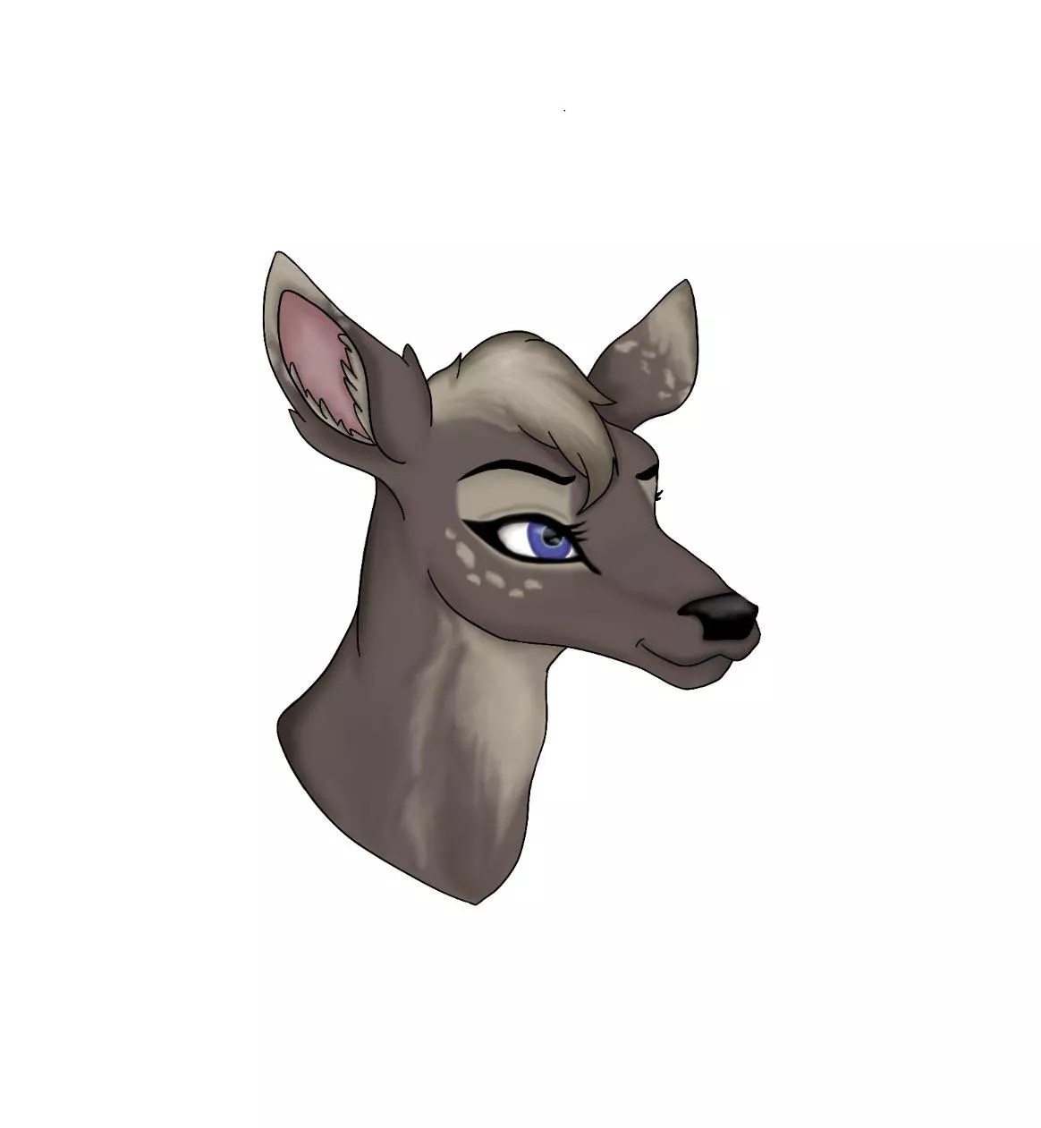 hey guys! im super new to this and this lil deer girl is the first furry drawing ive finished, any tips opinions or criticism? im trying to get more into this i think its super fun :) posted by jmdeman