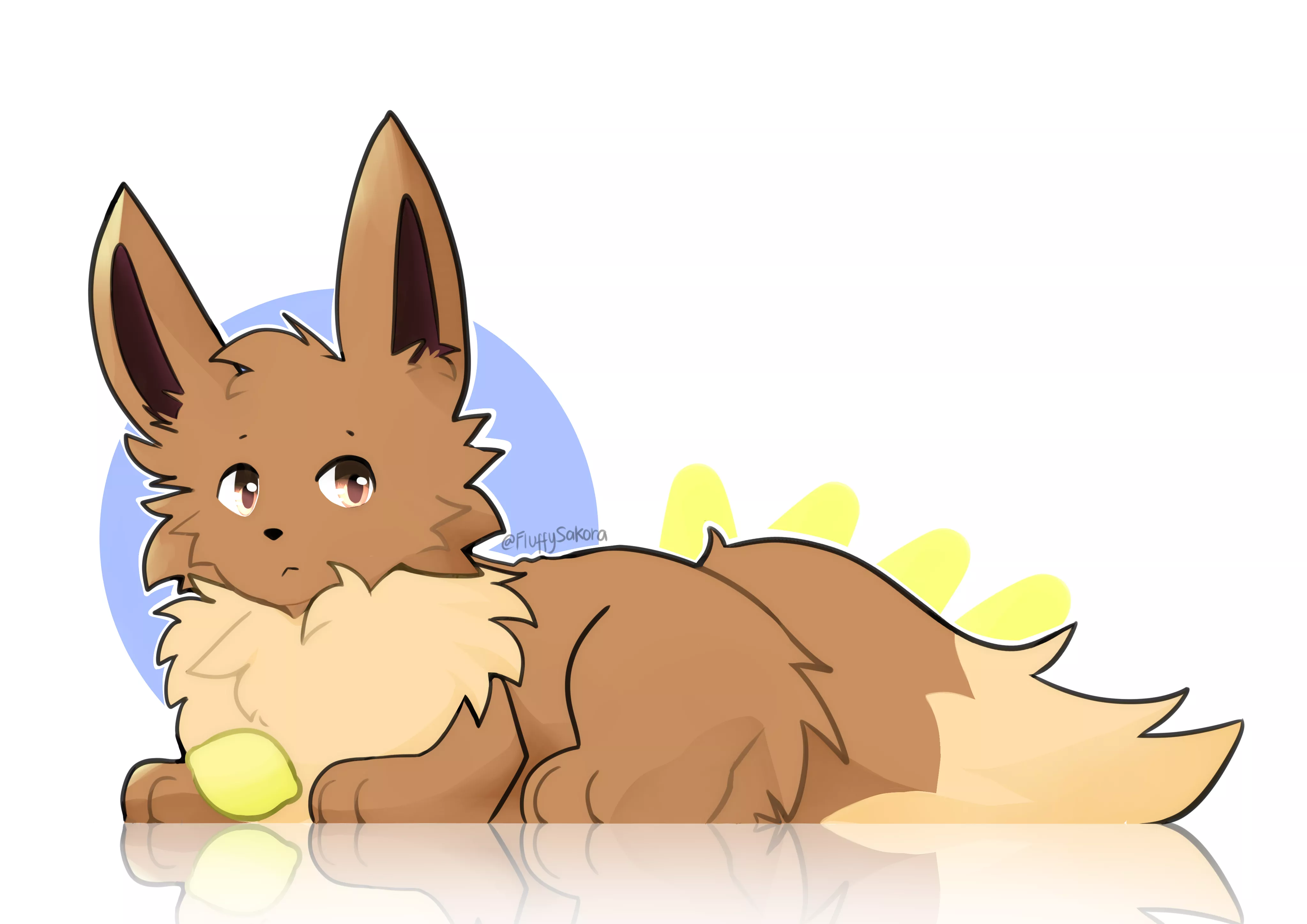 hey! have some eevee loaf <3 posted by FluffySakora