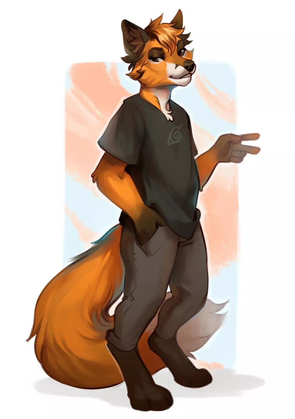 Hey, what's up (By DannoItanArt) posted by Naughty_Fox_