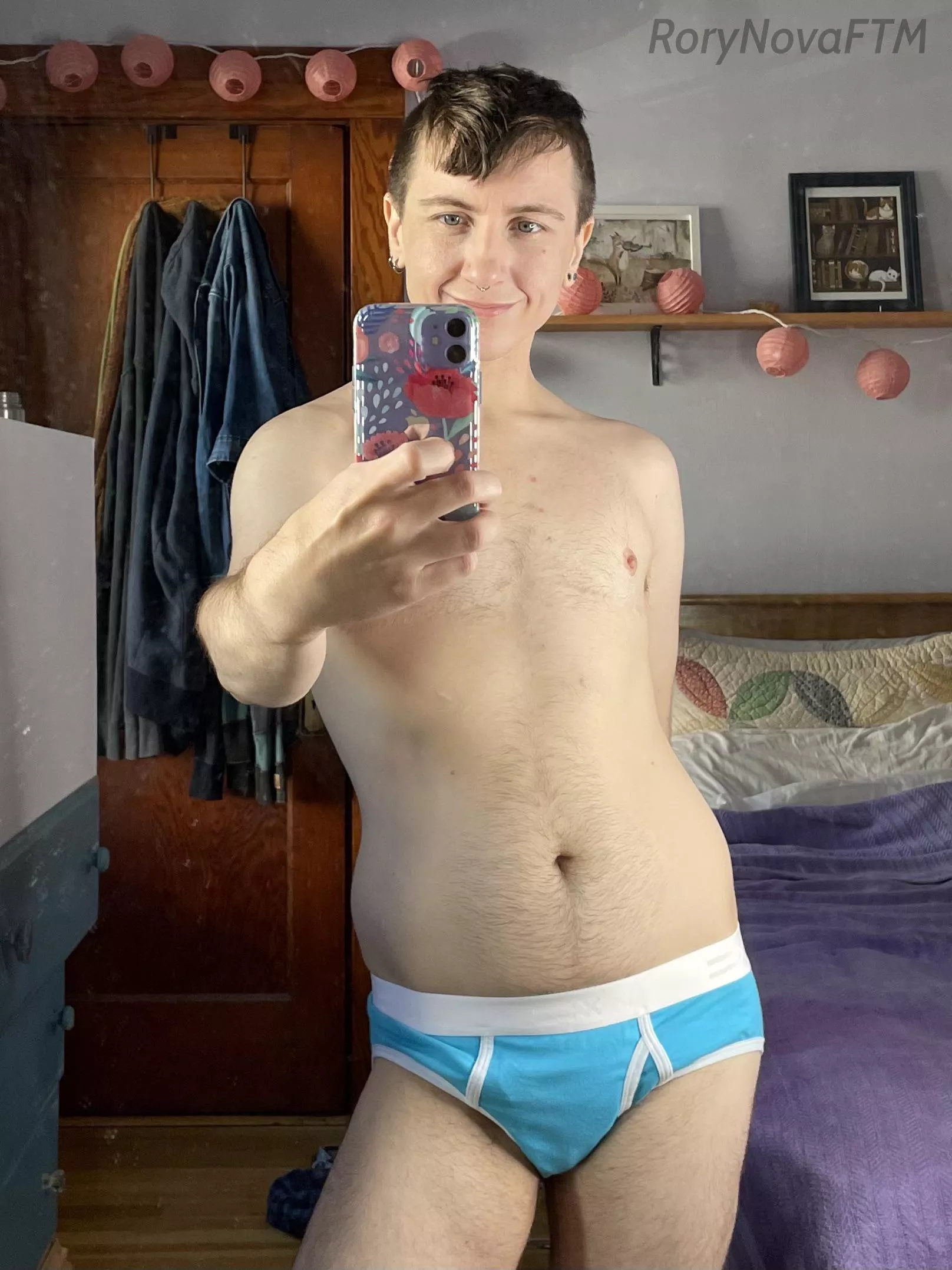 Heyyy, trans guy here. Do you like my briefs? posted by rorynovaftm