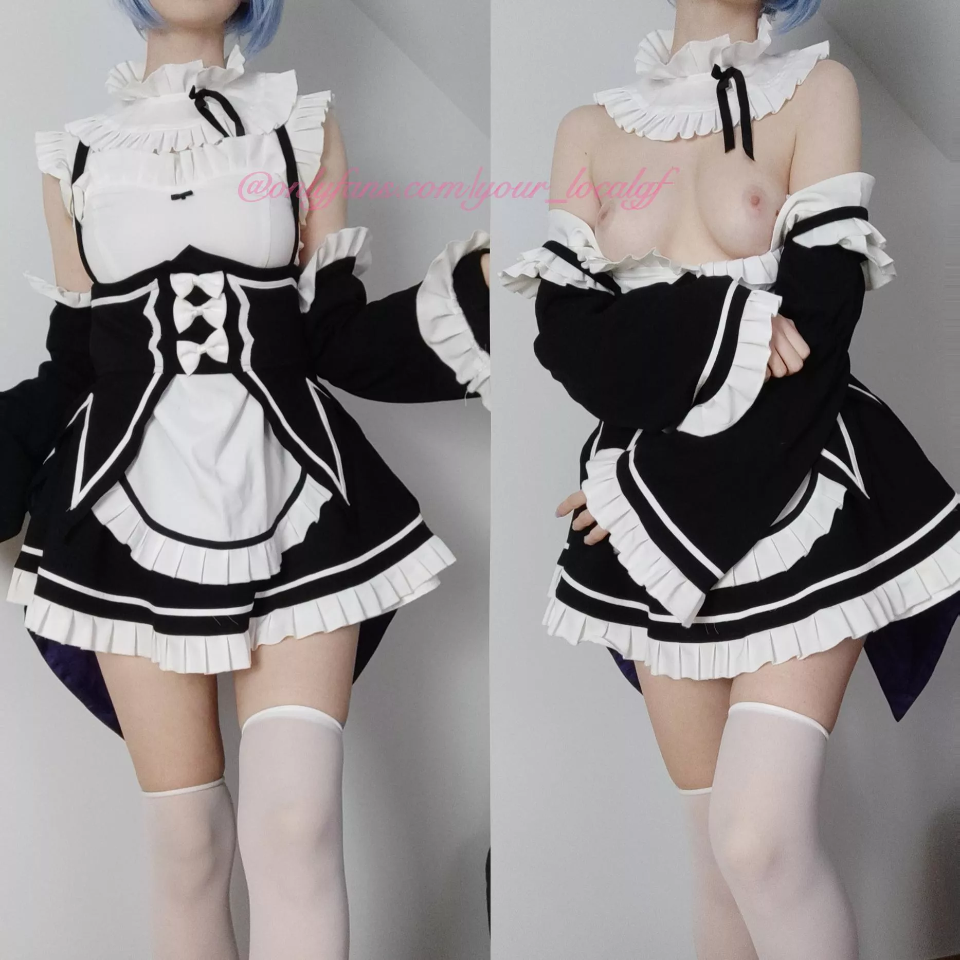 hi guys who want a maid? 🥰 Rem by me (@your_localgf) posted by your_localgf