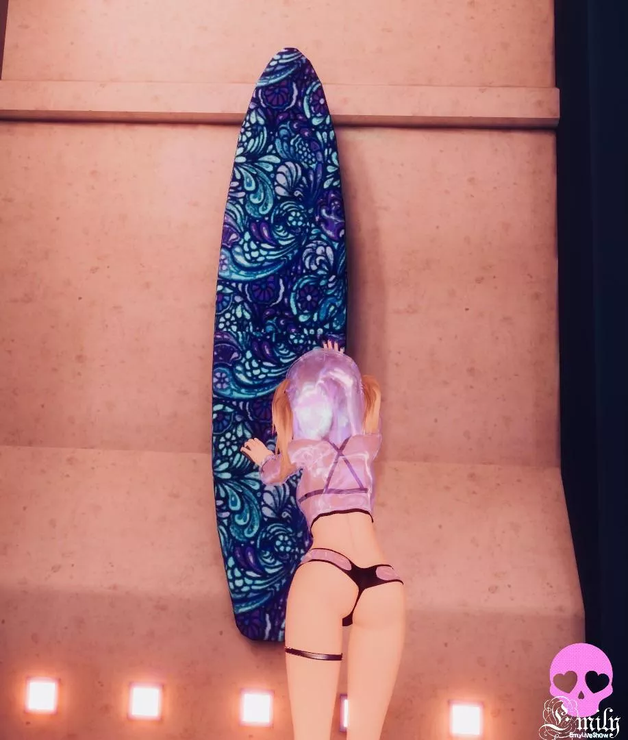 Hi, have you ever surfed? I always dreamed, but there was no opportunity yet🏄‍♂️🌊I'm online today, it will be a lot of fun, let's have a cool weekend! https://chaturbate.com/emyliveshow posted by EmyLiveShow