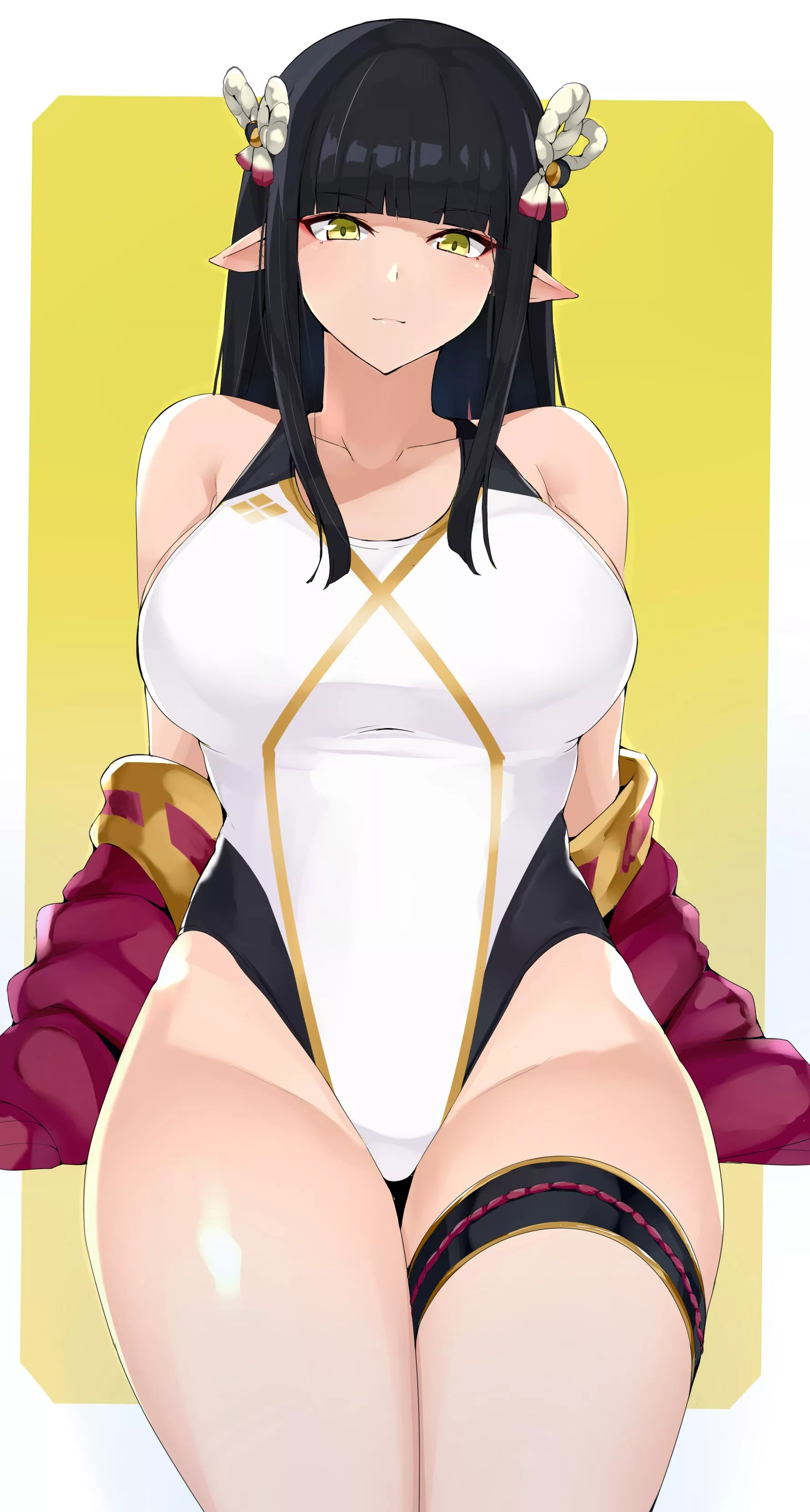 High cut swimsuit [Monster Hunter Rise] posted by x54dc5zx8