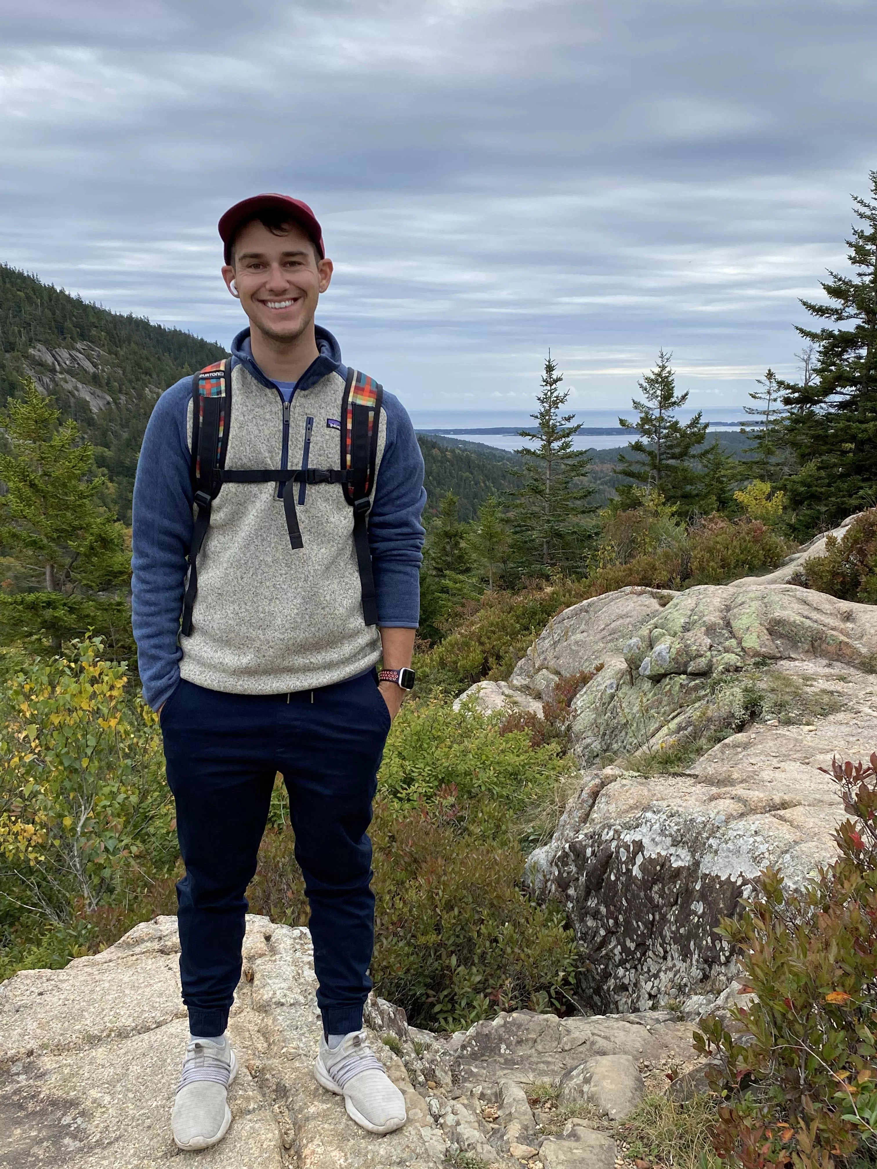 Hiking in Acadia always makes me smile ðŸ˜ƒ posted by theduckandbunny