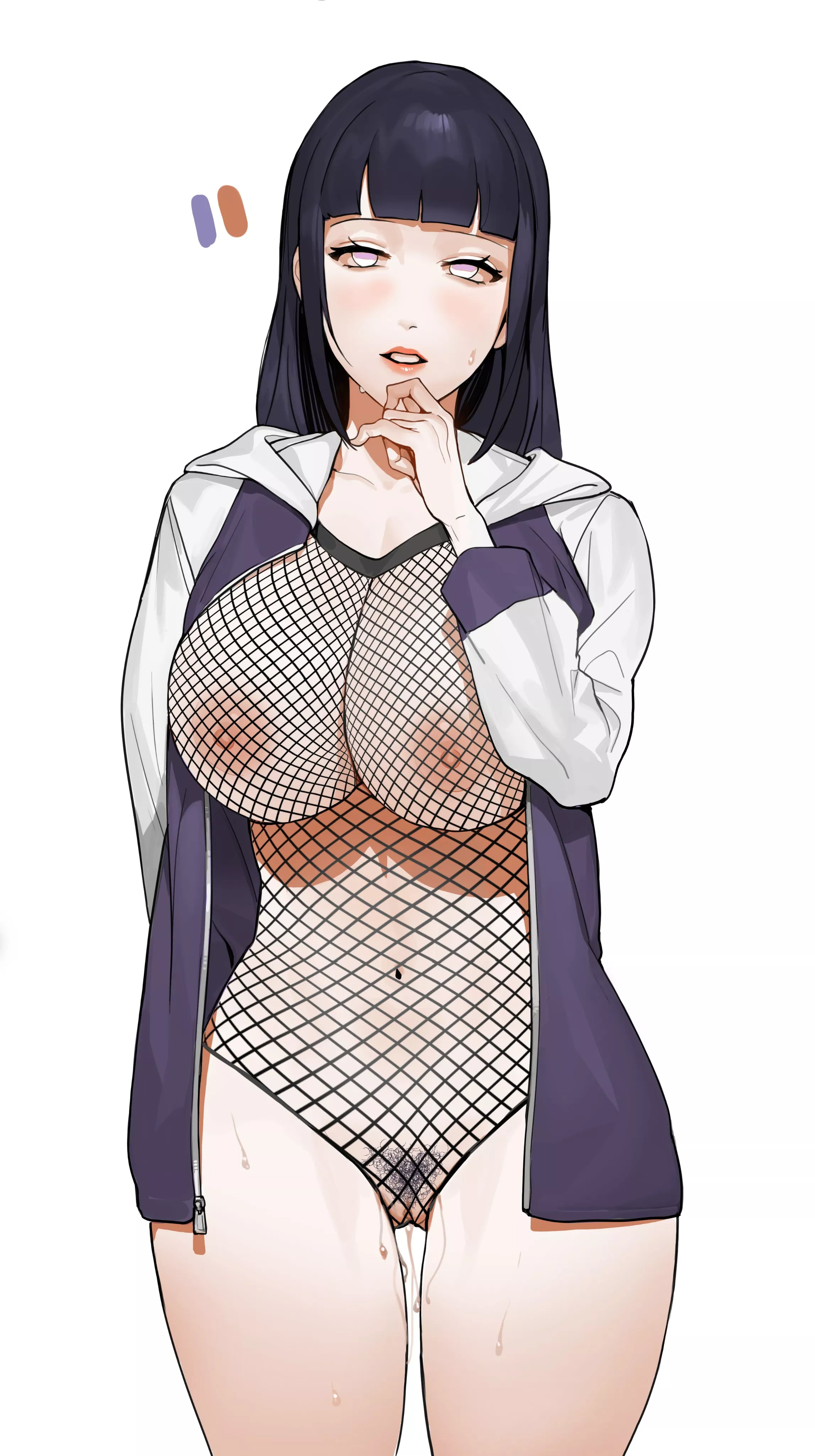 Hinata Fishnet Leotard (Tabbto) [Naruto] posted by sequence_string