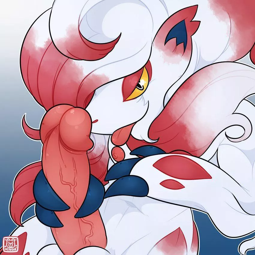 Hisuian Zoroark! (ursa-m1nor) posted by thegayestweeb