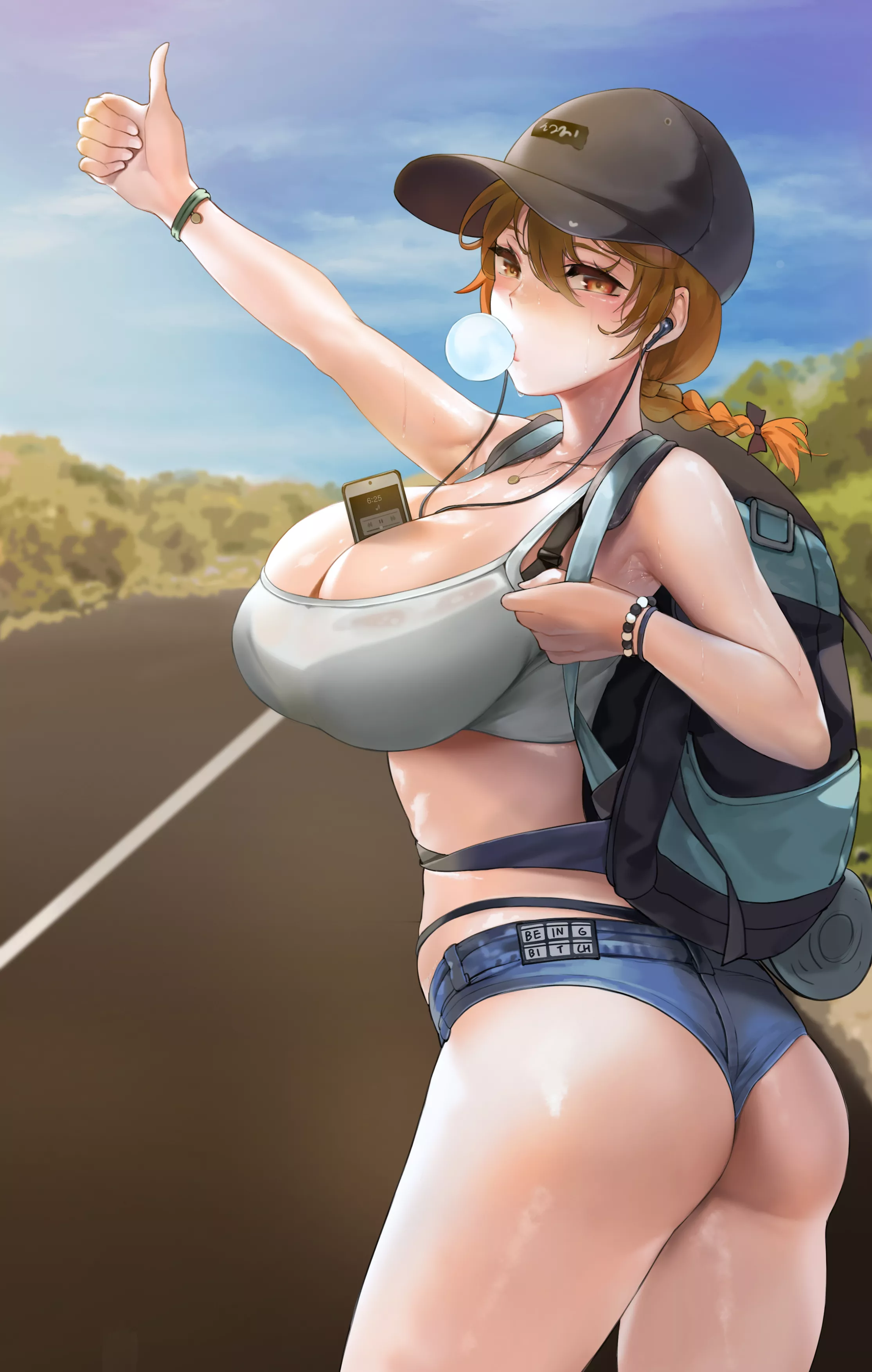 Hitchhiking [Artist's Original] posted by x54dc5zx8