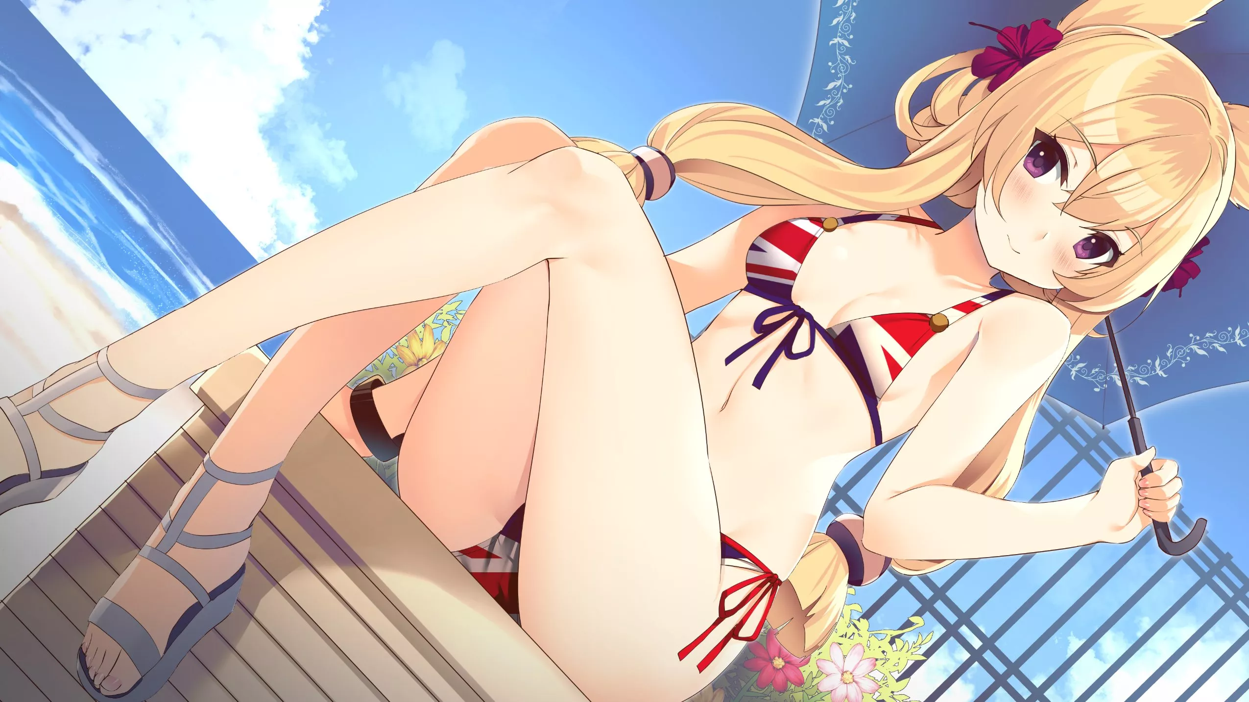 HMS Old Lady-chan (Warspite) has beautiful british thighs posted by Keqingl