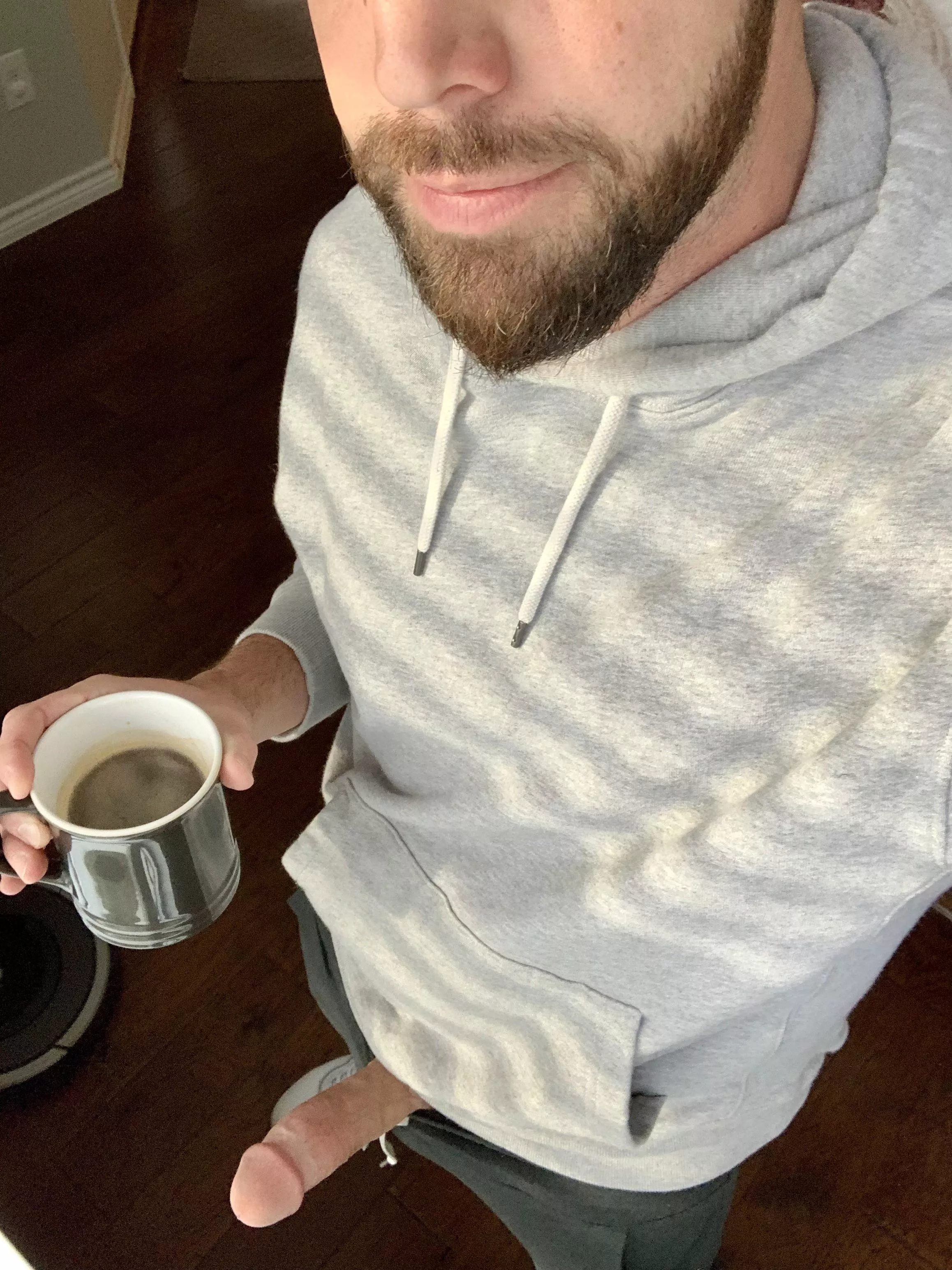 Hoodie and morning coffee posted by BoredD4D