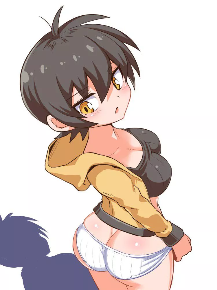 Hoodie Comes Off [Original] posted by FFDP-Neko