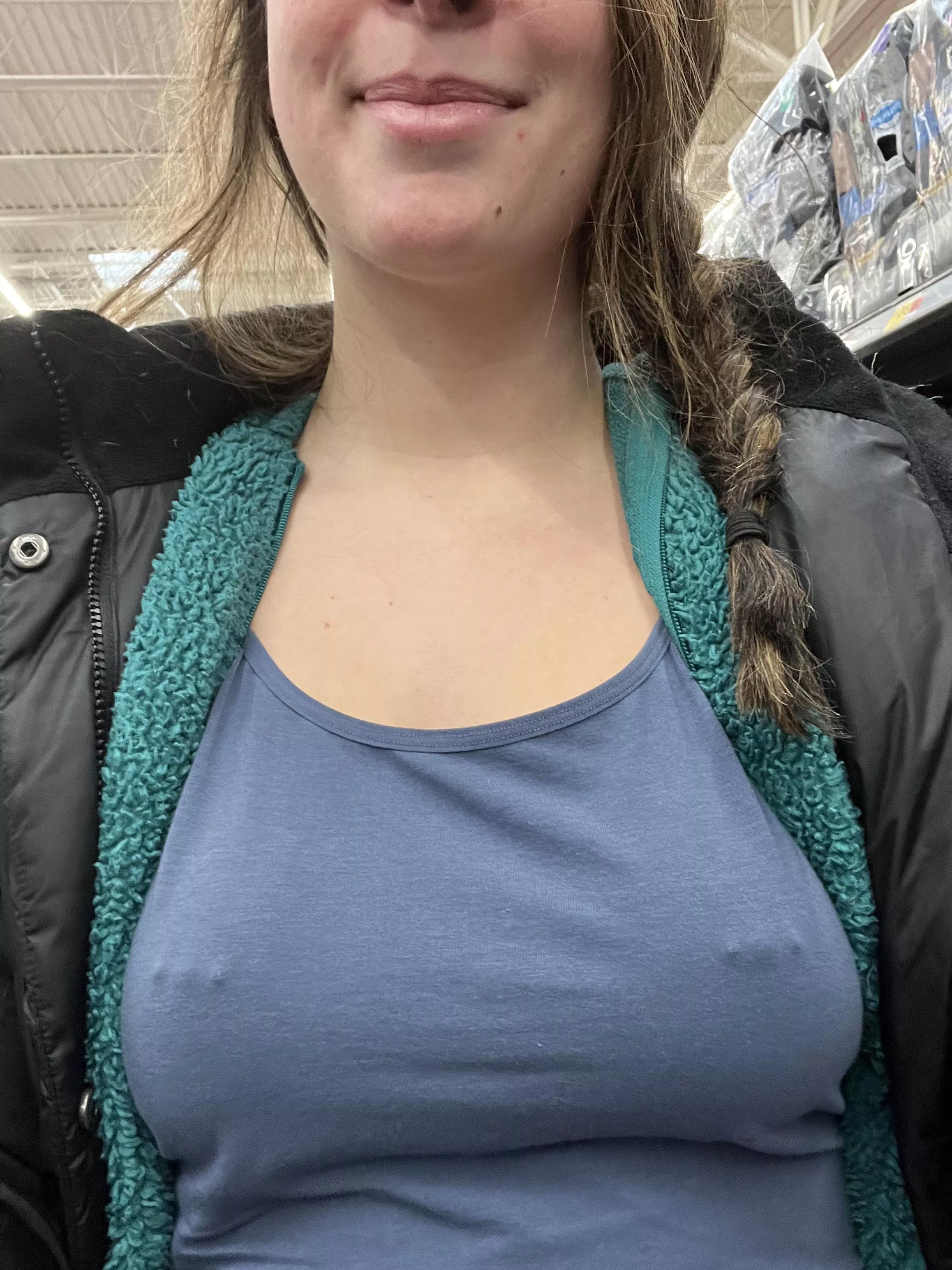 Hope Walmart doesn’t mind them poking out posted by scarlettssecret04