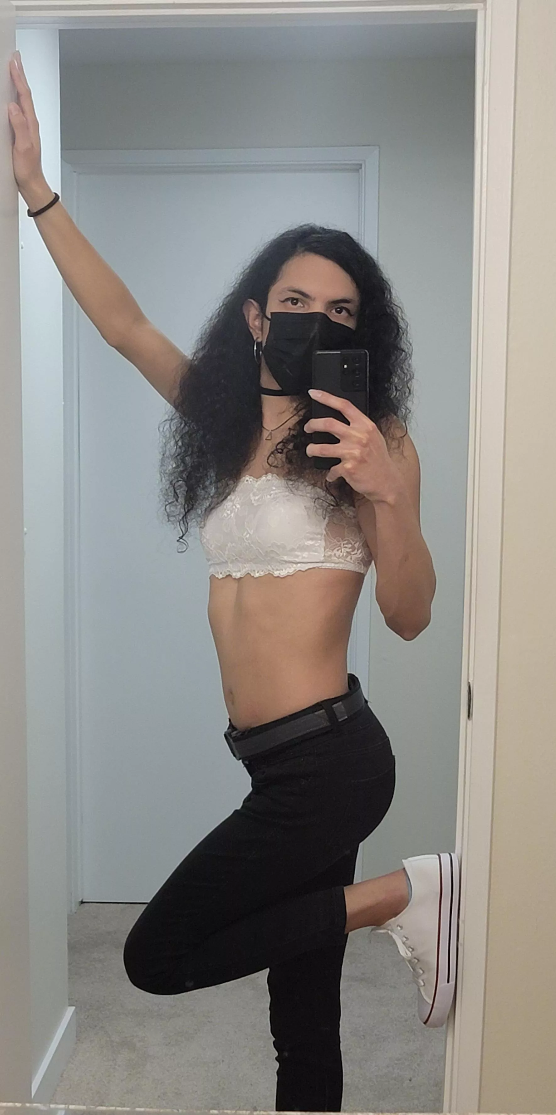 Hope you all are having a nice Wednesday ^^ . Picked up a cute bralette and some shoes today. Always wanted these! posted by Alexandra-69