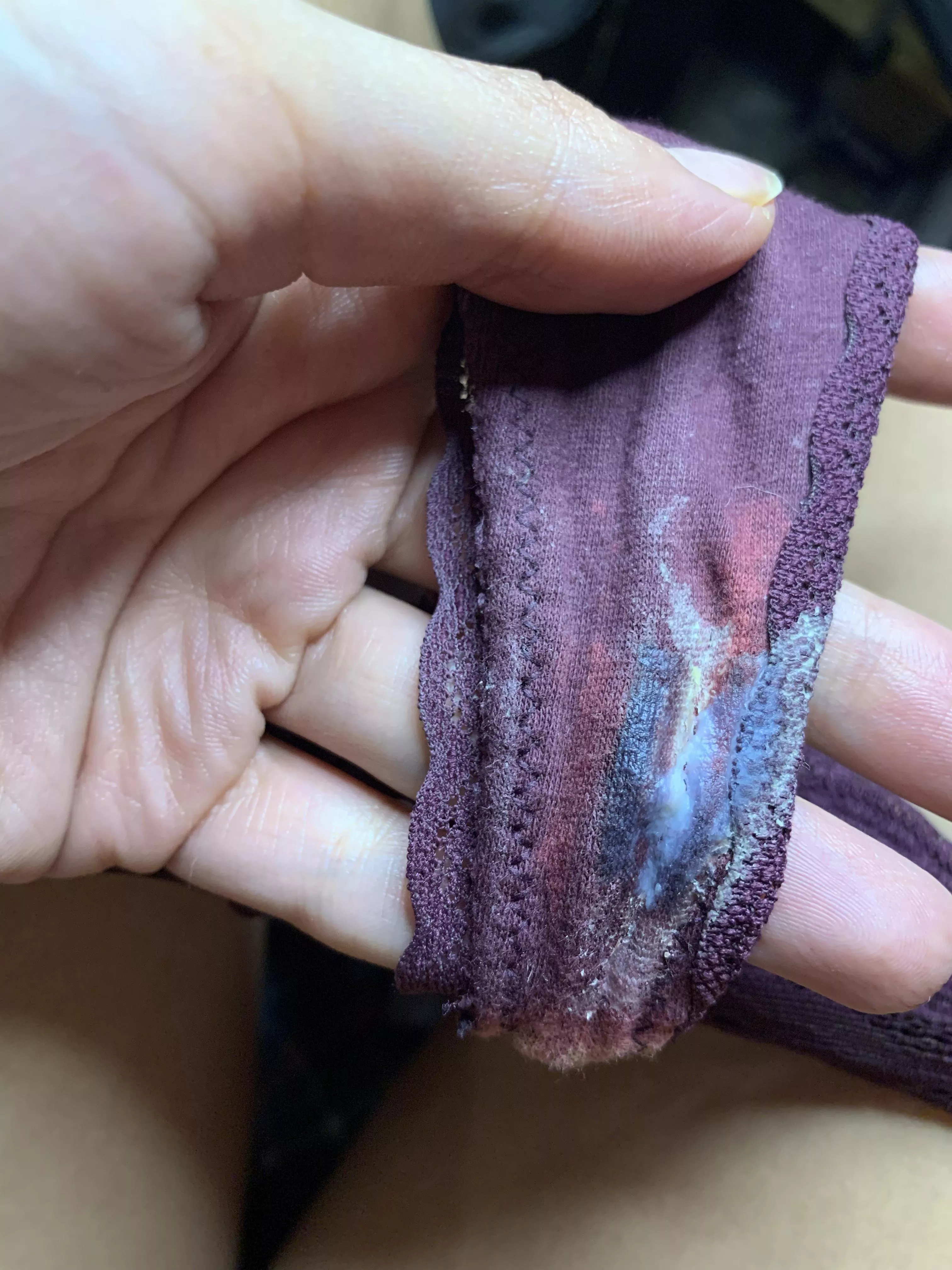 Hope you don’t mind my wet little panties posted by AmberSoleMate