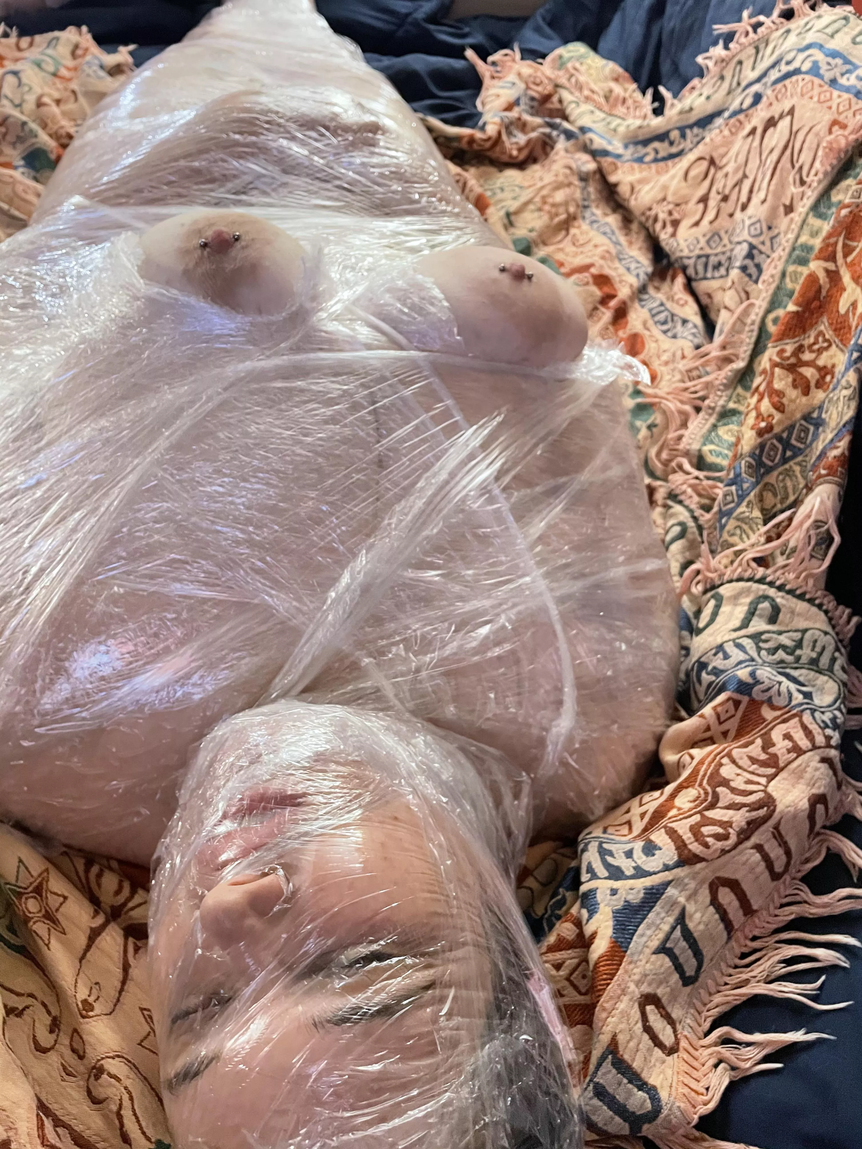 Hope you enjoy mummification! [f] posted by chaosbondage