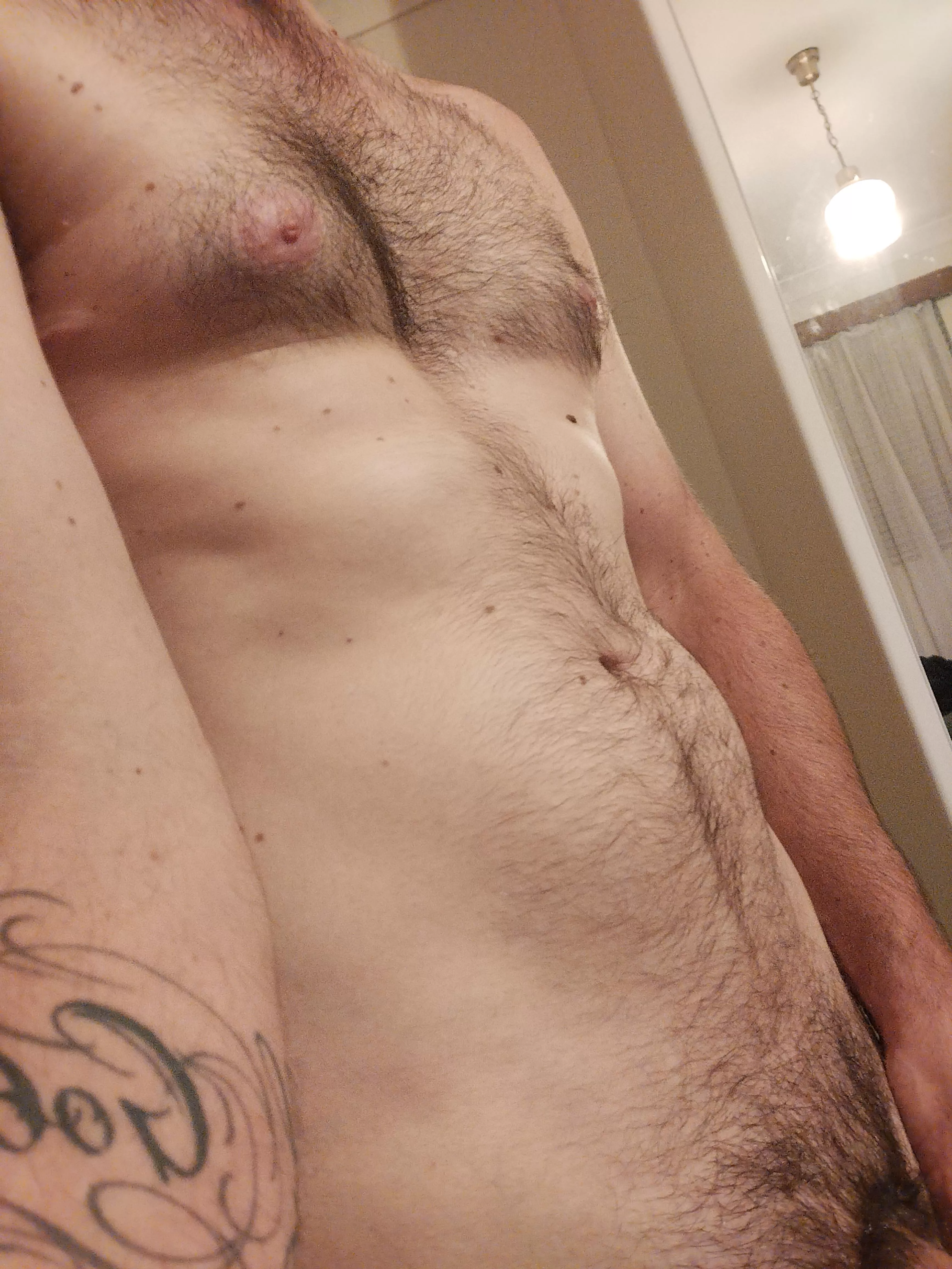 Hope you enjoy my hairy chest. posted by Magic_Tristan_Furvus