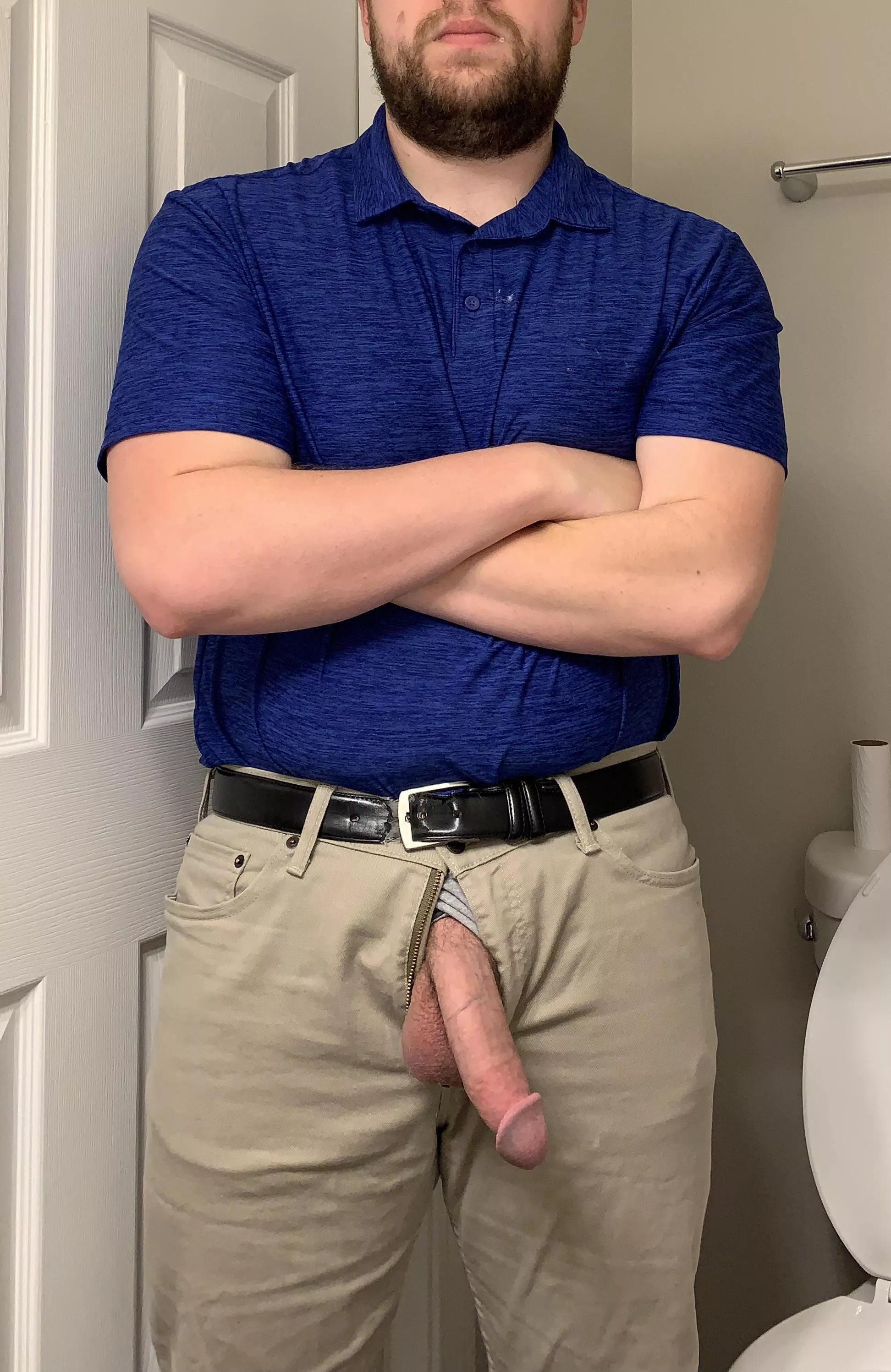 Hope you like my work outfit. posted by icytonight_4