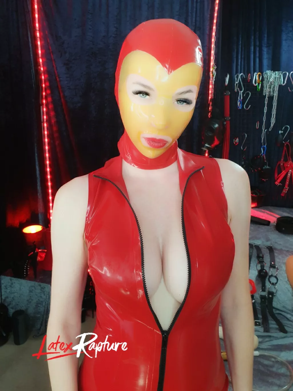 Hope your week is going well. What would you do to me if we met and I looked like this? posted by LatexRapture