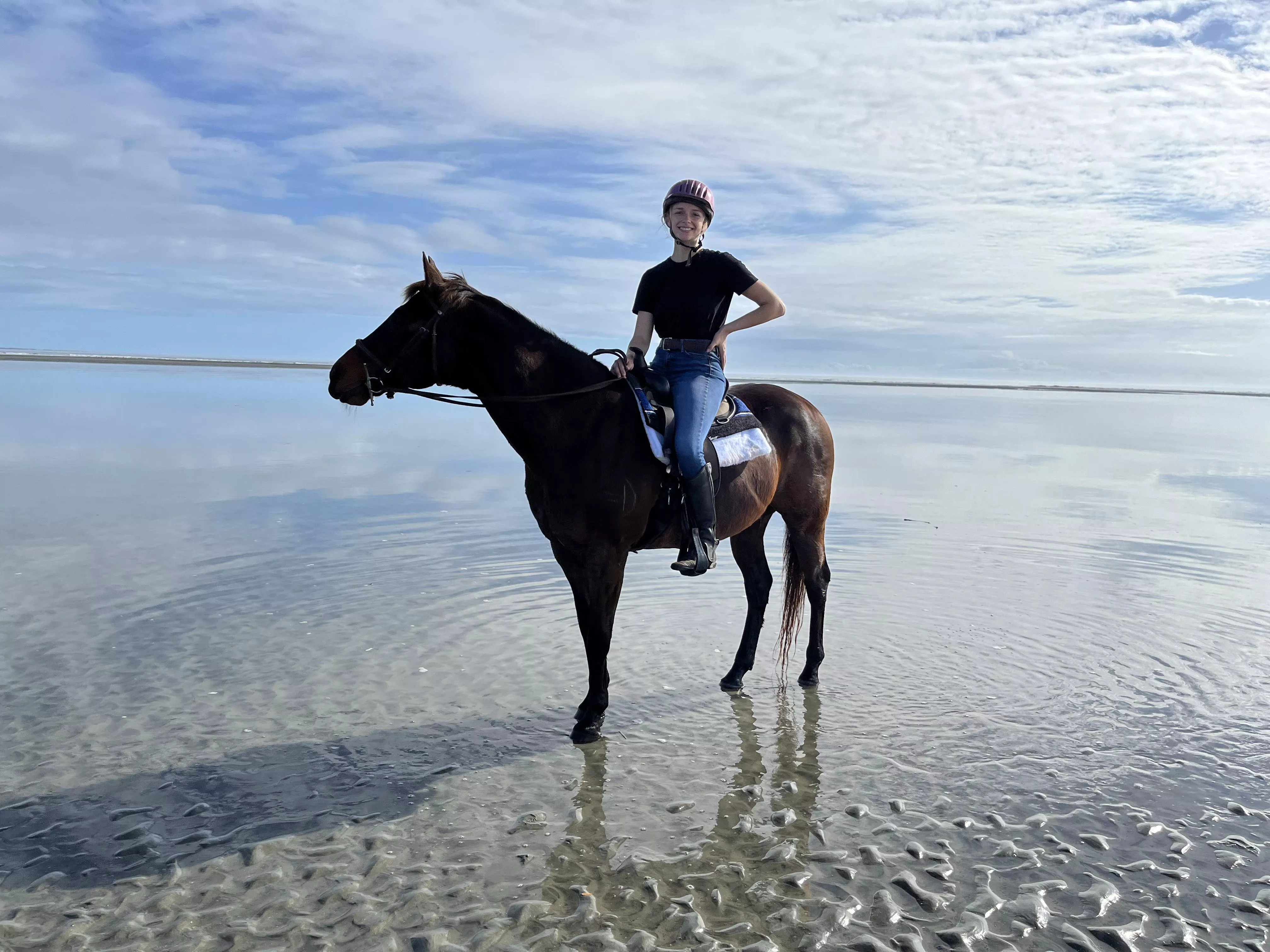 horseback on the beach - combining my favorite places :) posted by mekule