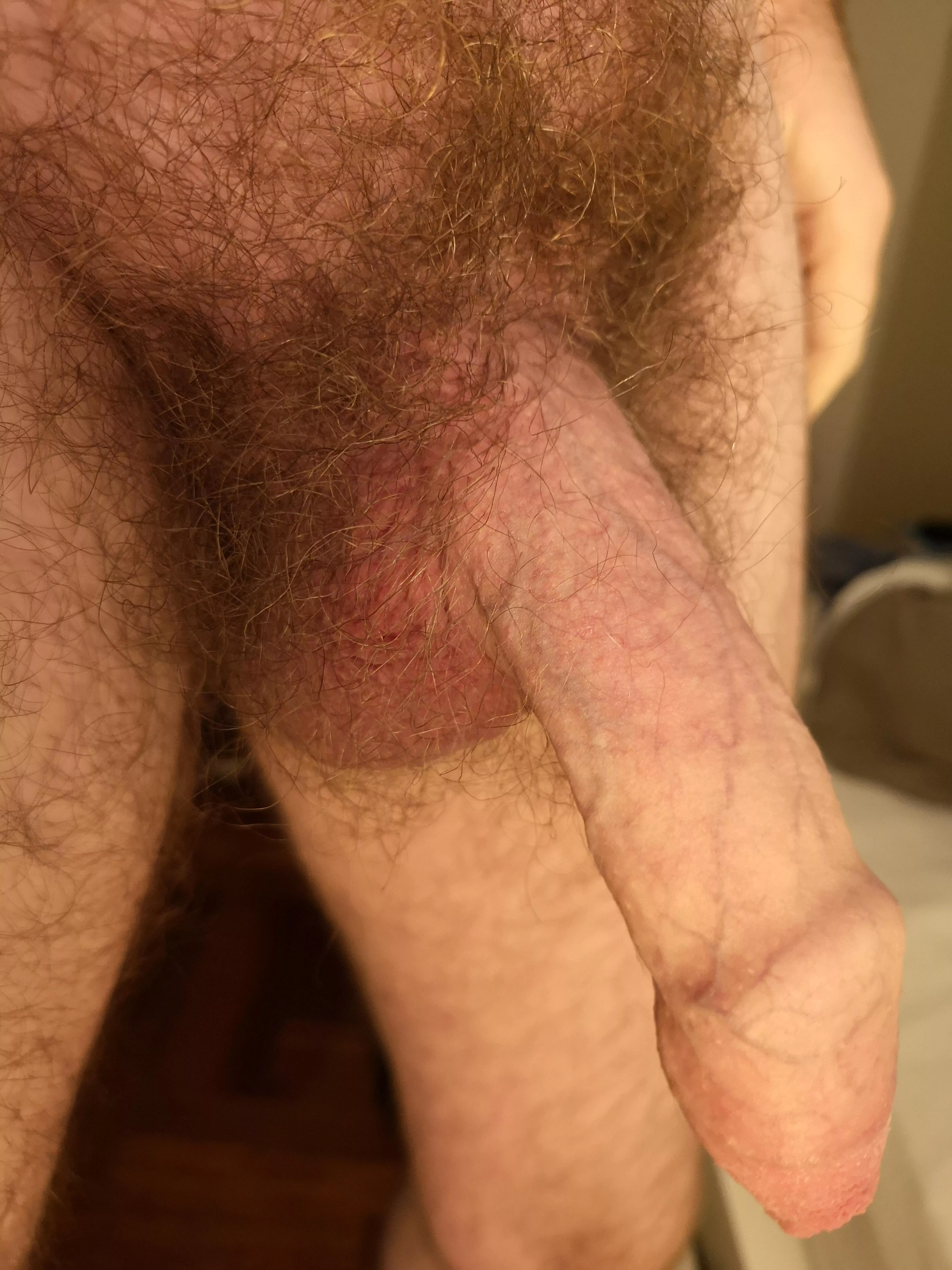 Hot bush with uncut dick posted by Hairieh