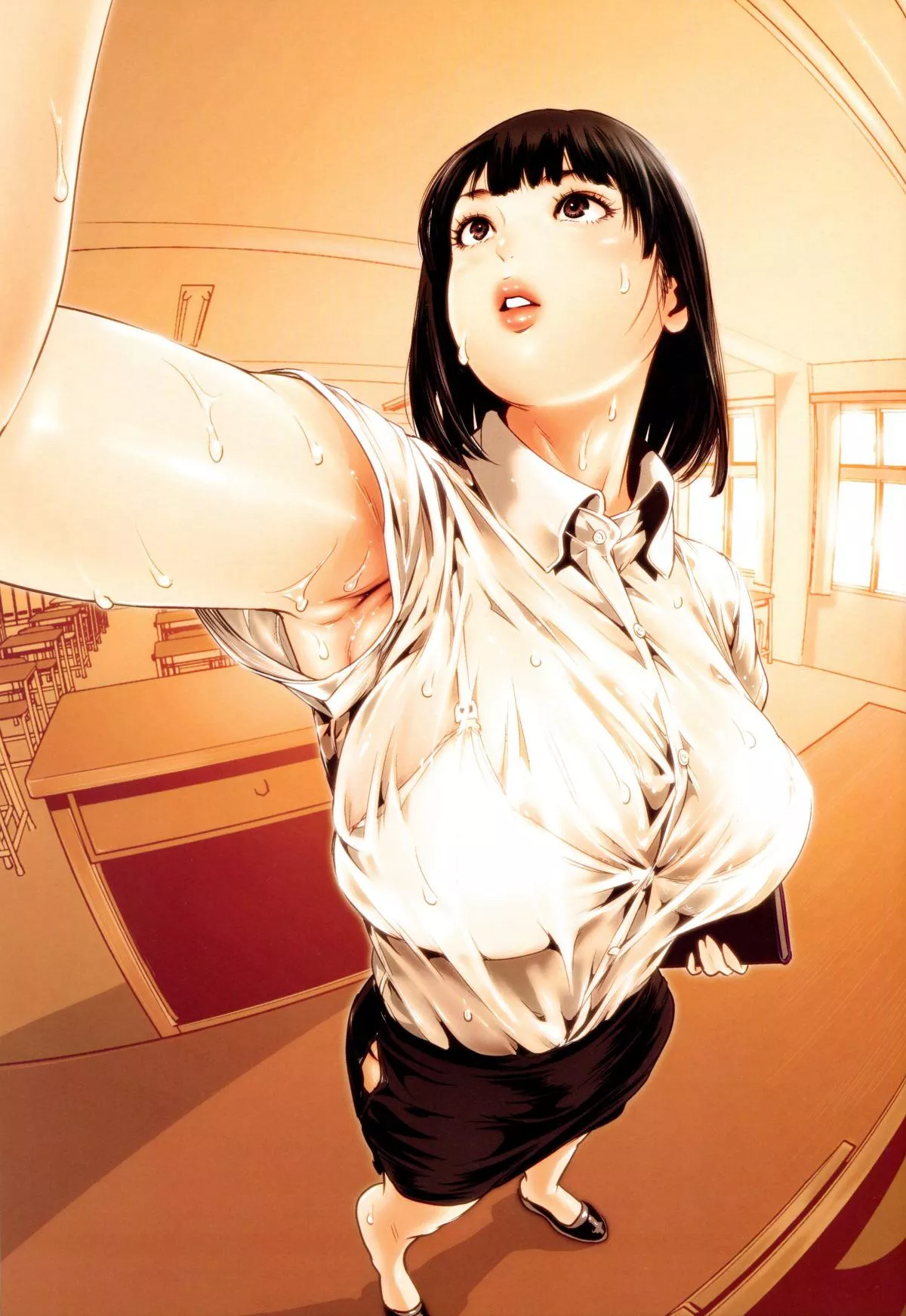 Hot day at work [Prison School] (Hiramoto Akira) posted by _YURILVR