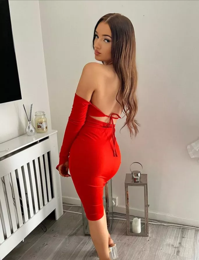 Hot in red posted by betaboy97