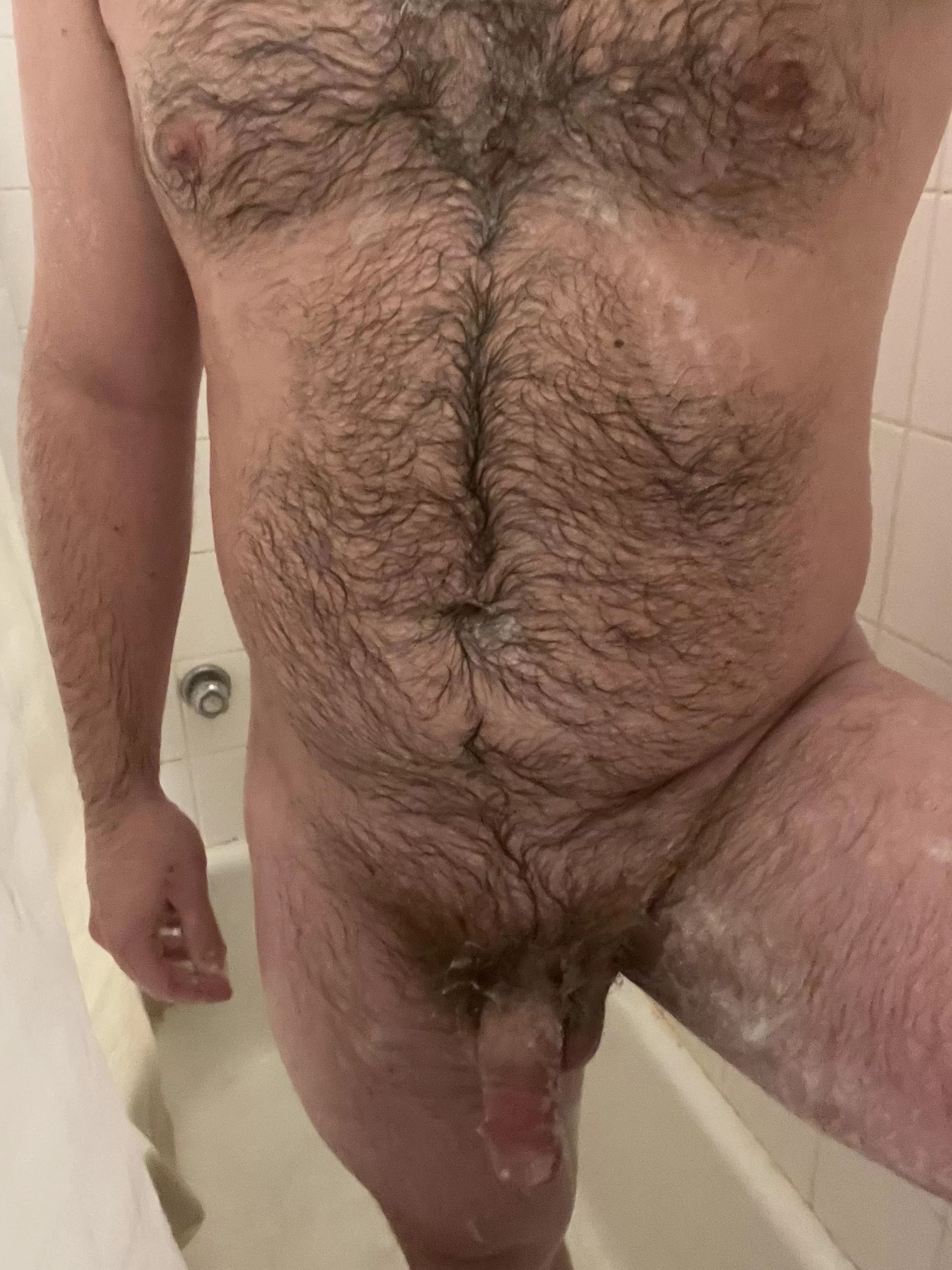 Hot shower to relax myself 💧 posted by bearcubns