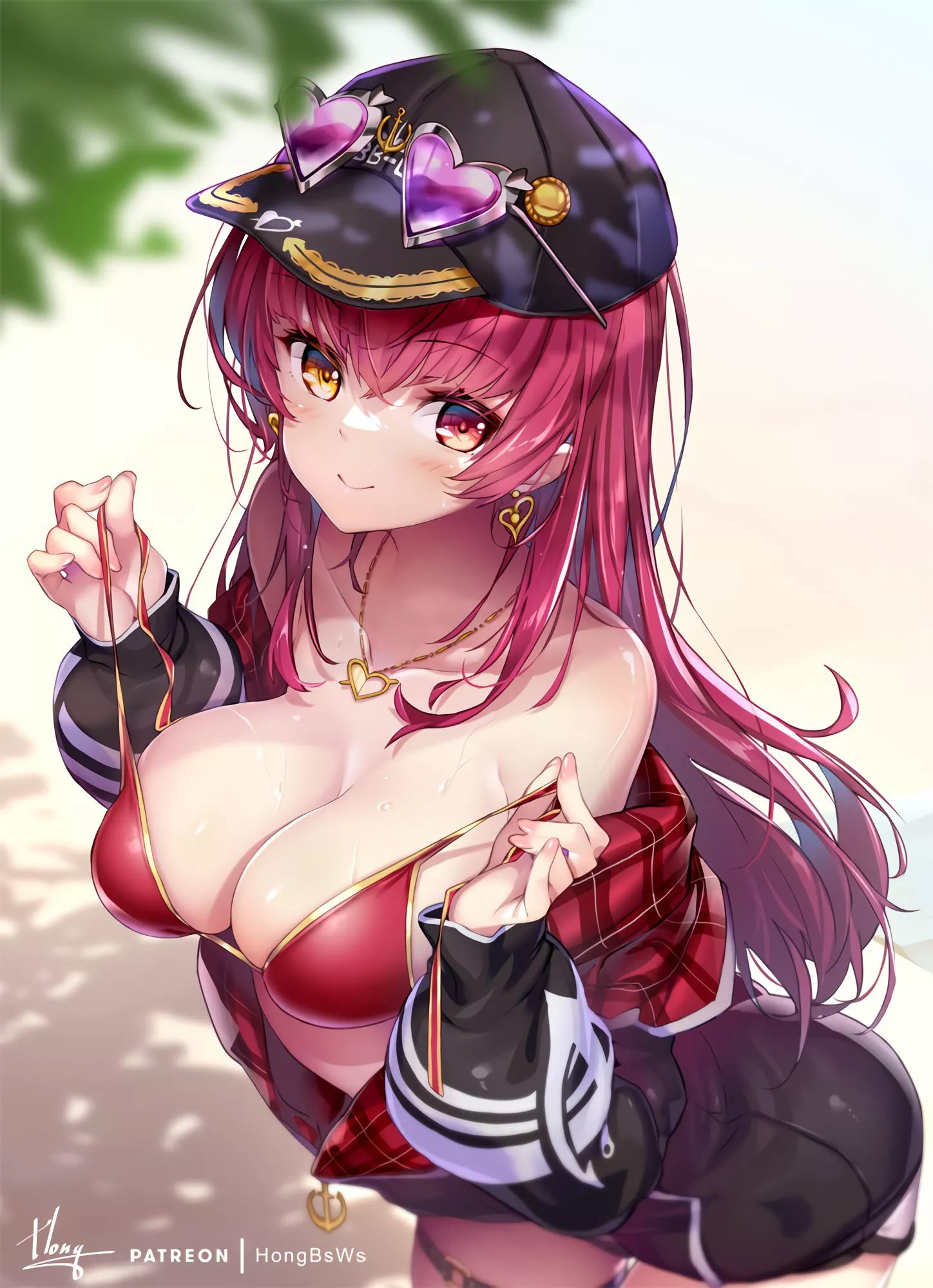 Houshou Marine (HongBsWs) [Hololive] posted by NoLewdsNoLife