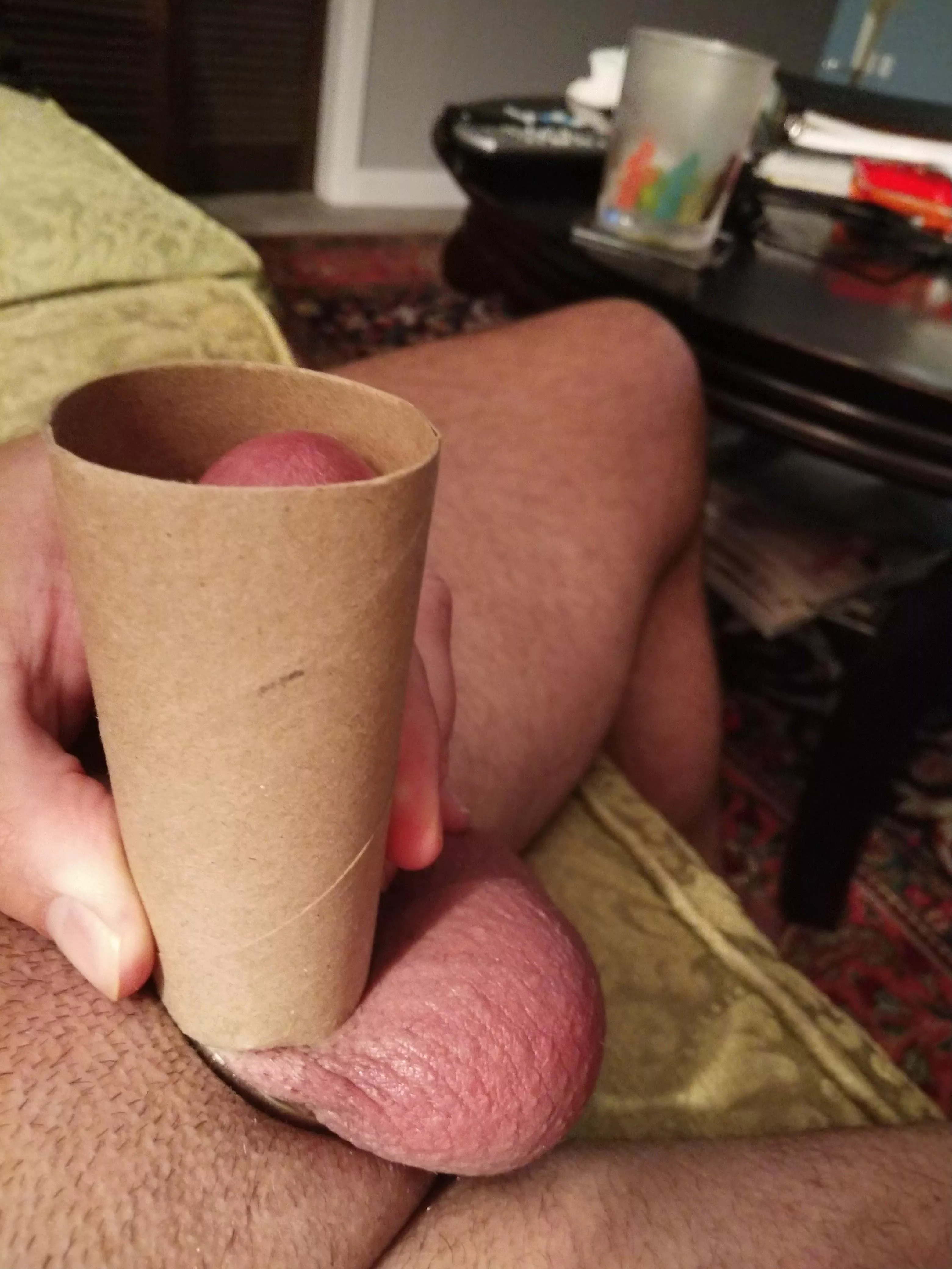 How about that? Losing the TP roll challenge. posted by barefootnaturist