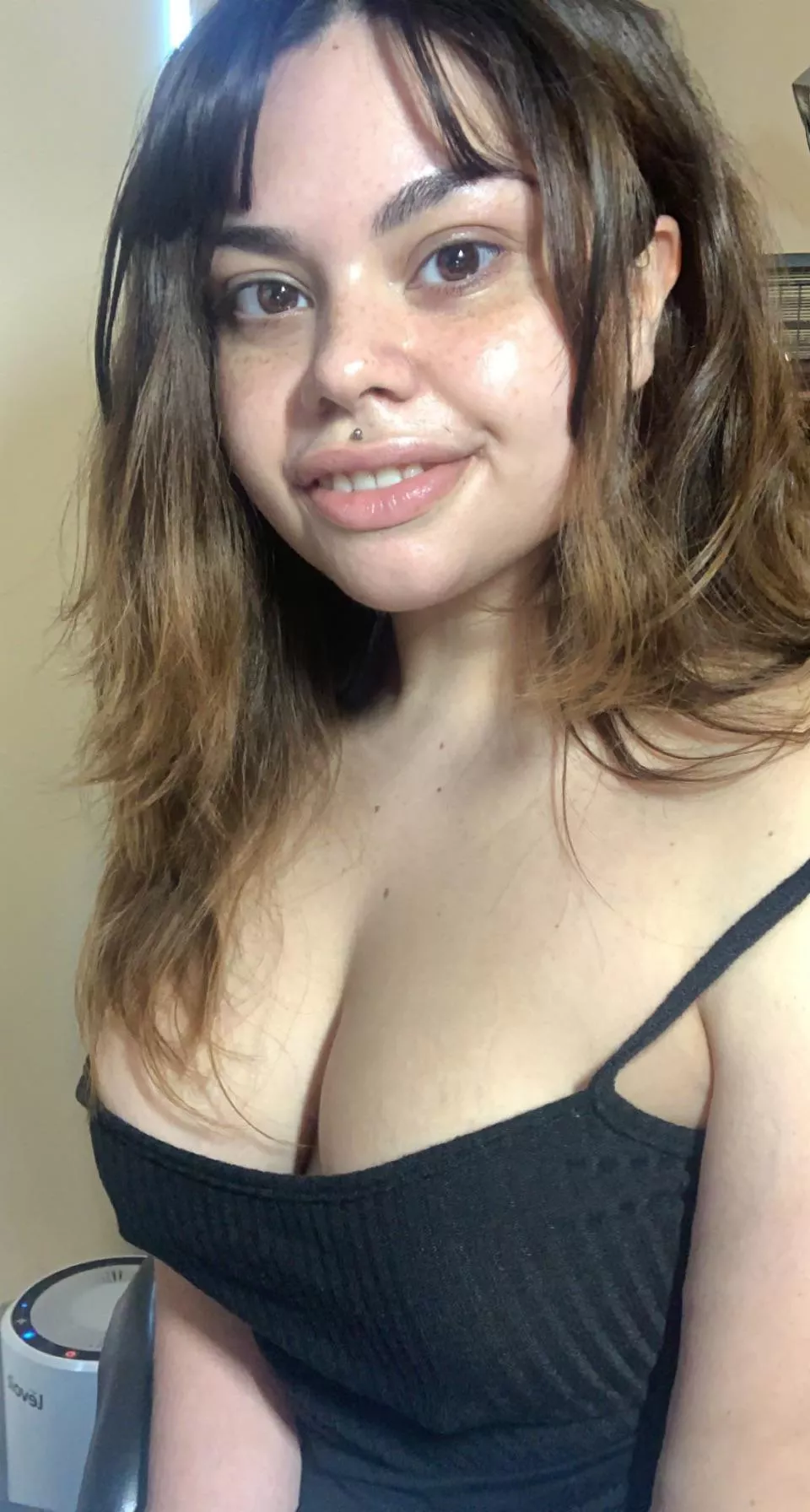 How do I look without any makeup? (Or bra) posted by mollyzedolly