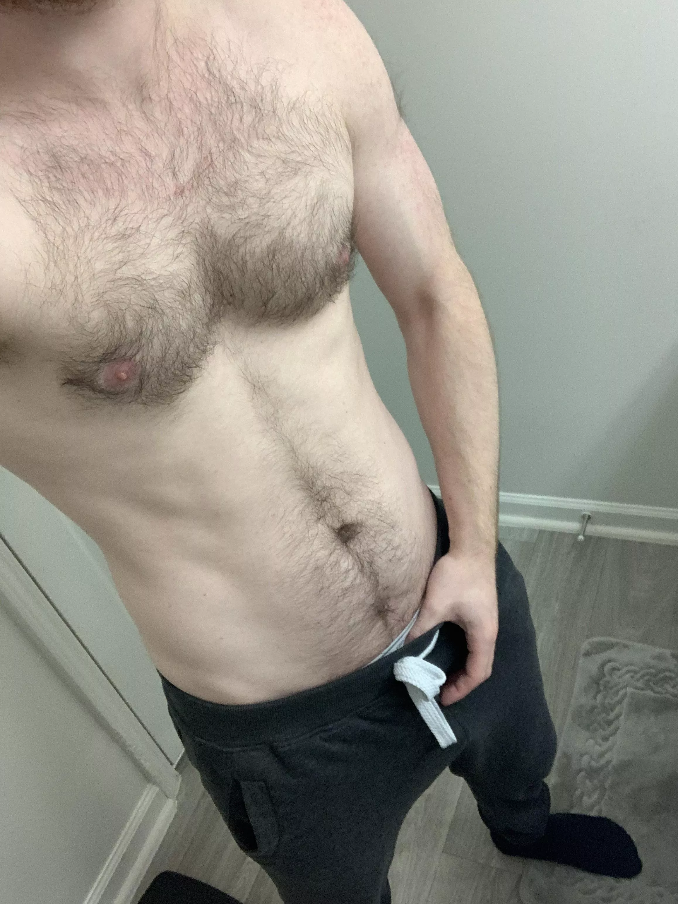 How do we feel about fit, pale guys in sweatpants? posted by princesofty