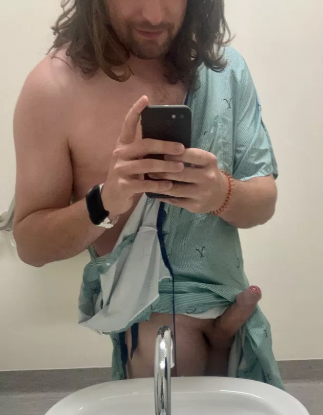 How to put on a hospital gown? I couldn’t quite figure it out posted by GhostNPC22