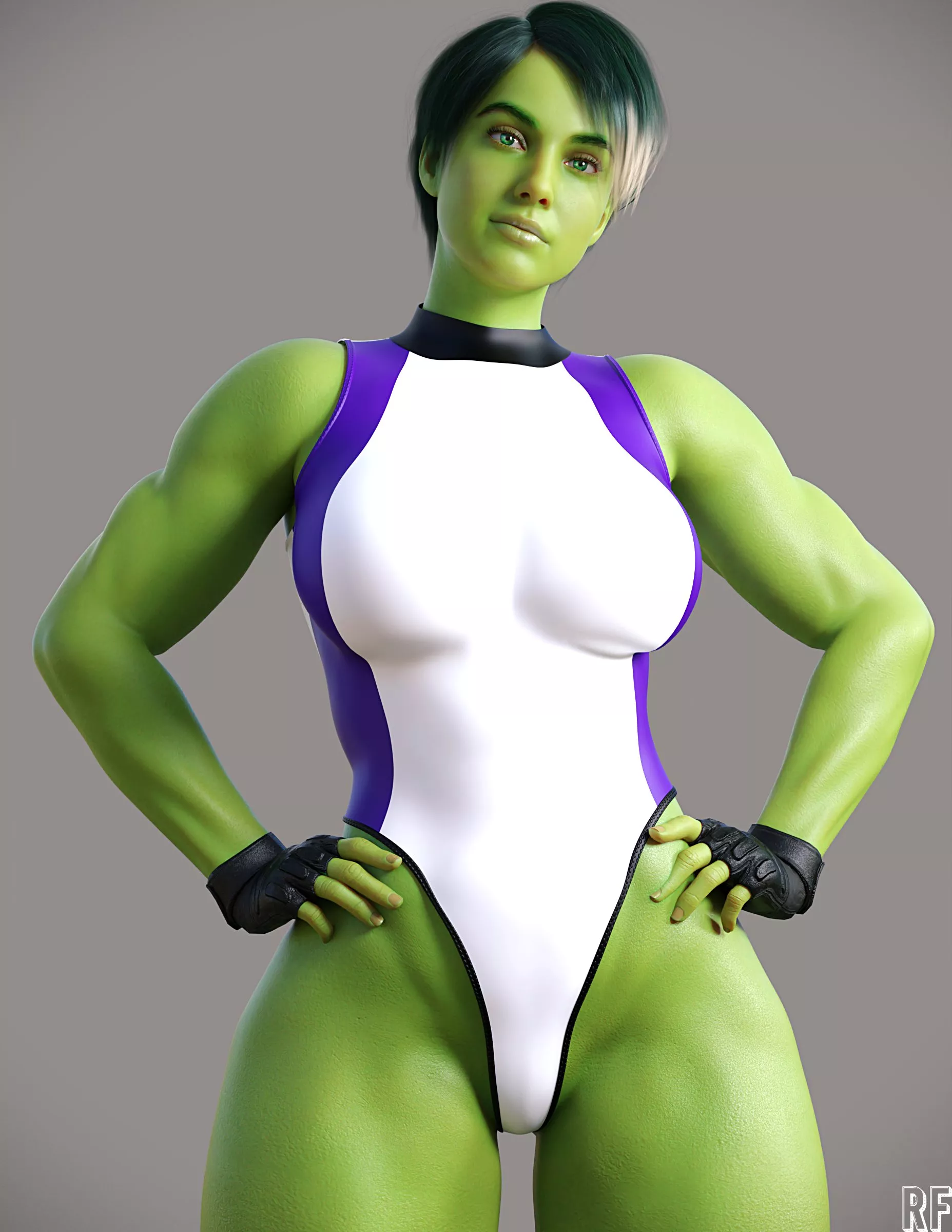 Hulky / She-Hulk, (RudeFrog) [Marvel] posted by seequiNz