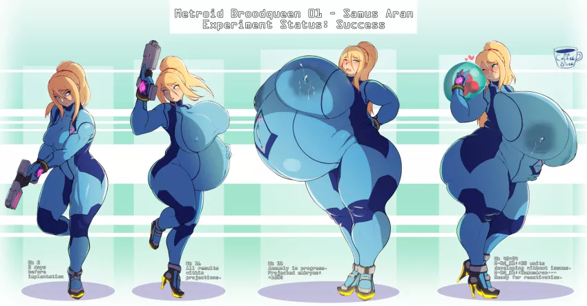 [Hyper] Samus Aran Pregnant Experiment (Coffeeslice) posted by ThickThighsApplePies