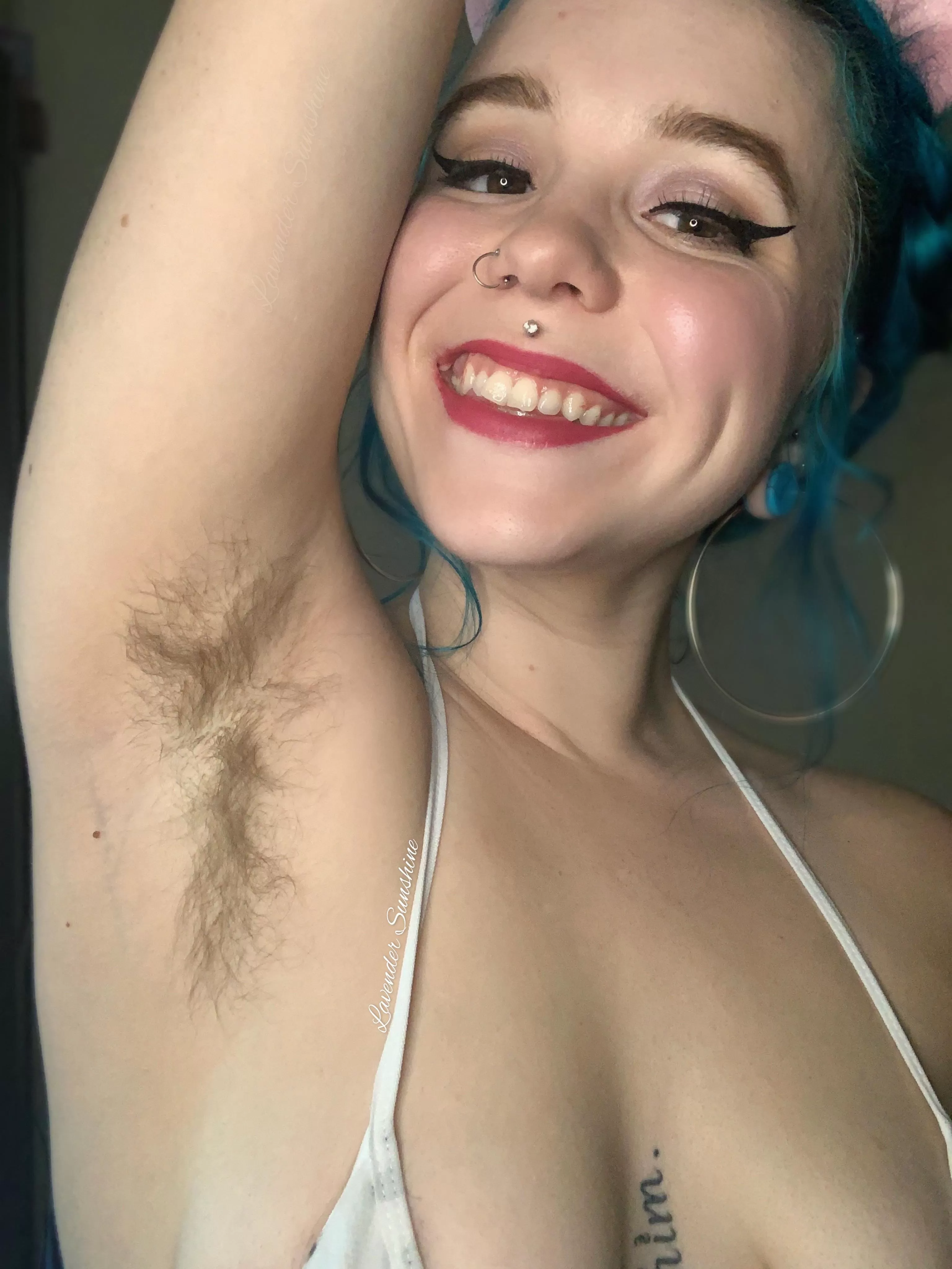 I bet you’ll love how my pits smell 🥰 posted by Lavendersunshinebaby