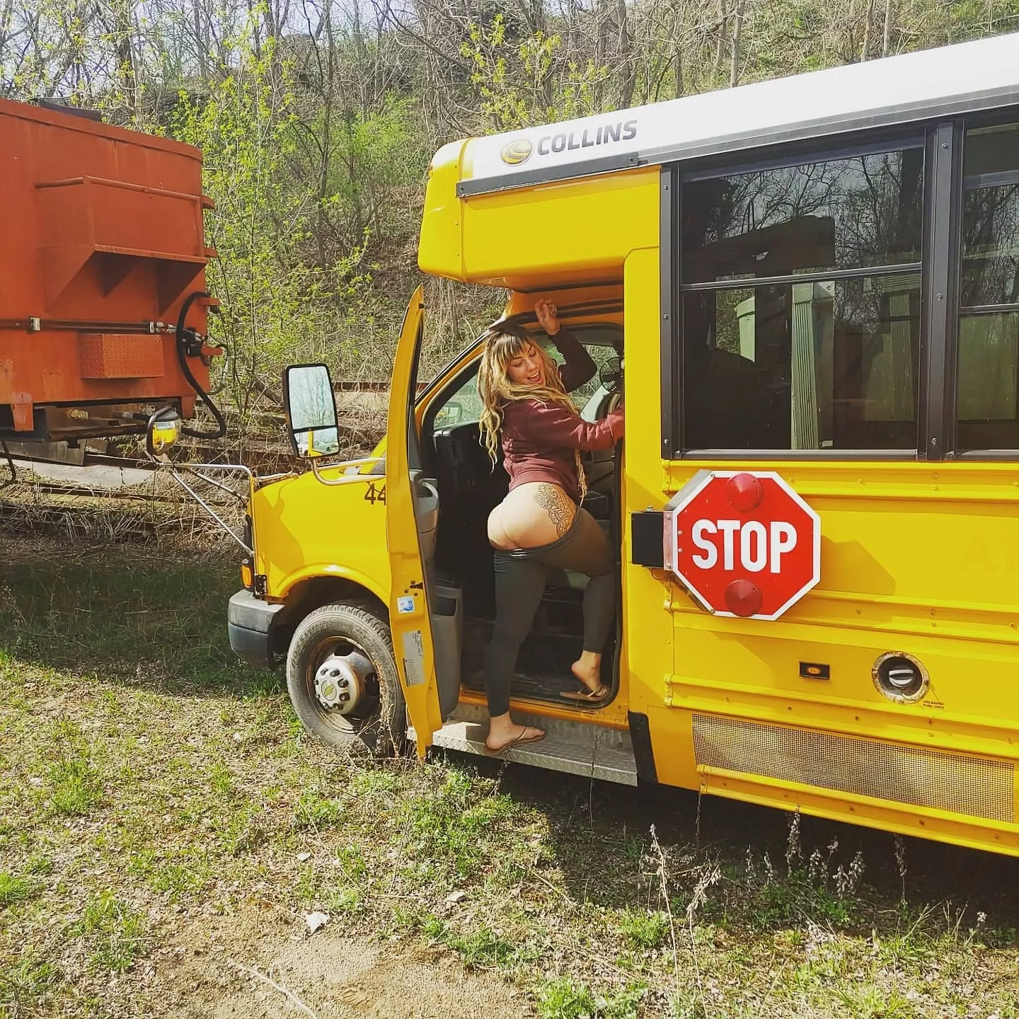 I bought a bus! Bang bus? posted by emmyxchelle