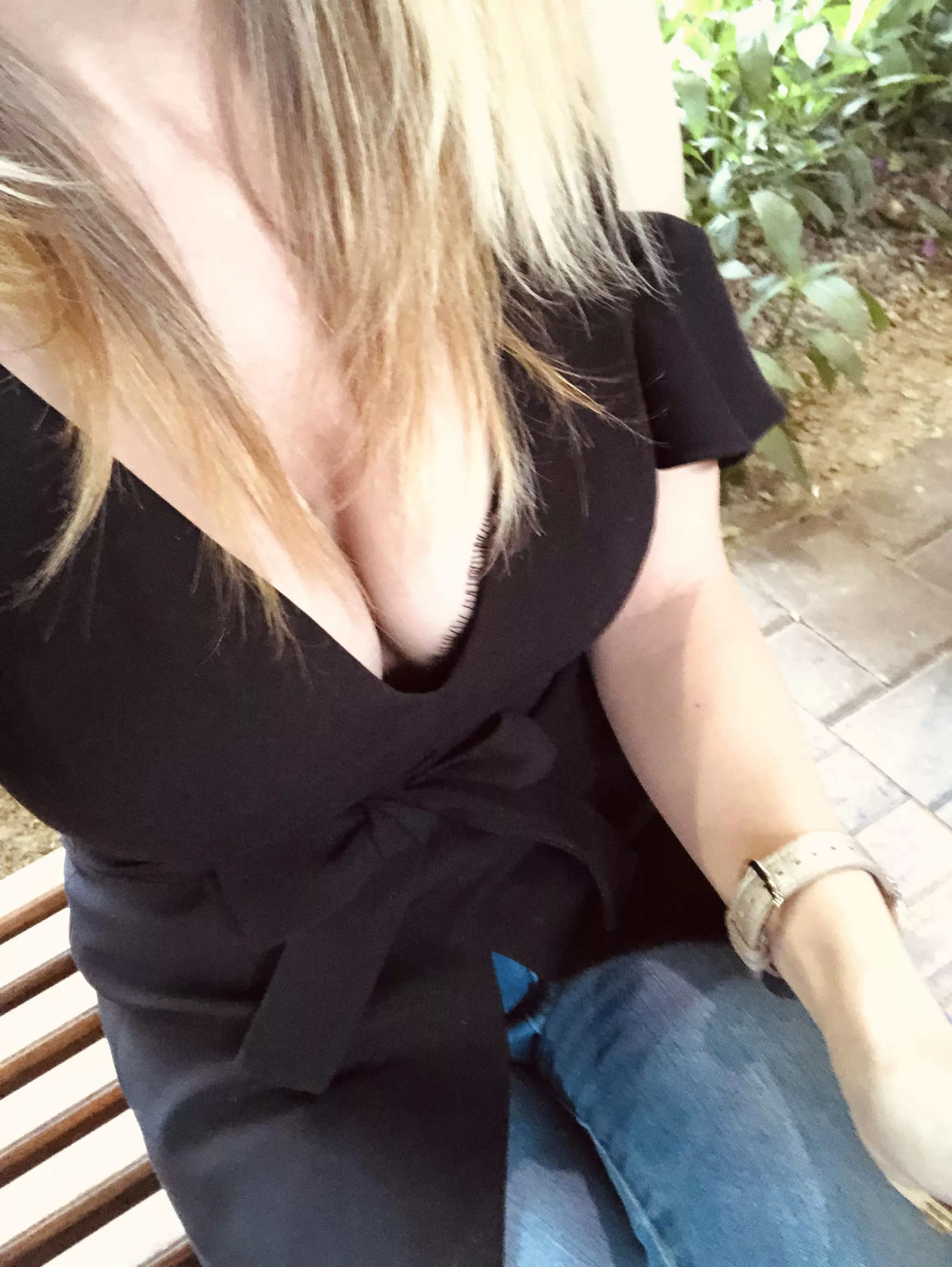 I can hide a lot of things in this deep cleavage…😈 posted by TwoFitFoodies