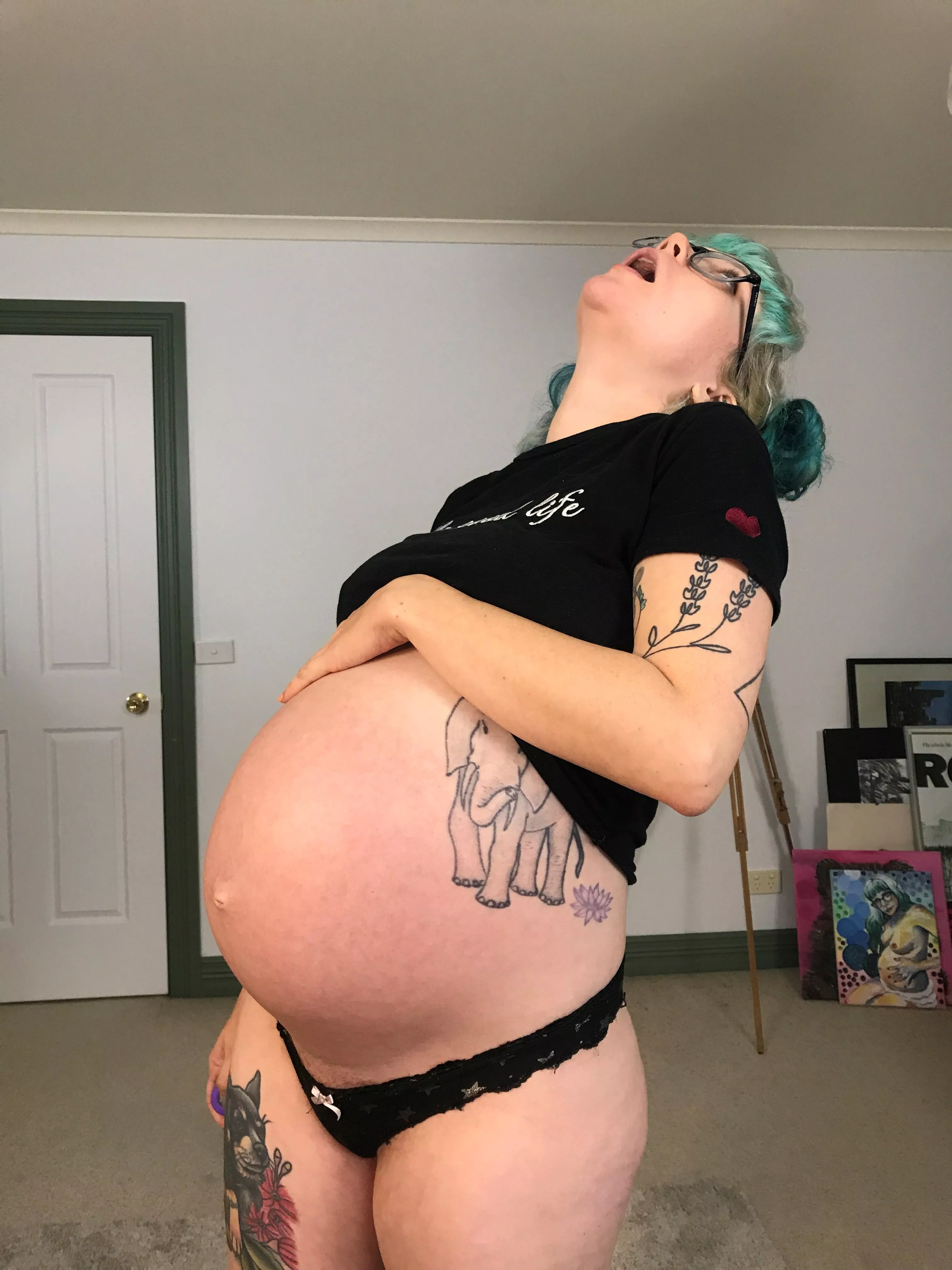 I cant wait to be this pregnant again posted by vheidiv